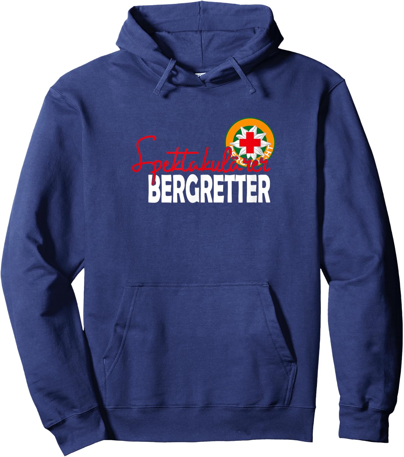 Spektakulärer Bergretter - Bergwacht Alpinrettung Hoodie - Hoodie | Navy