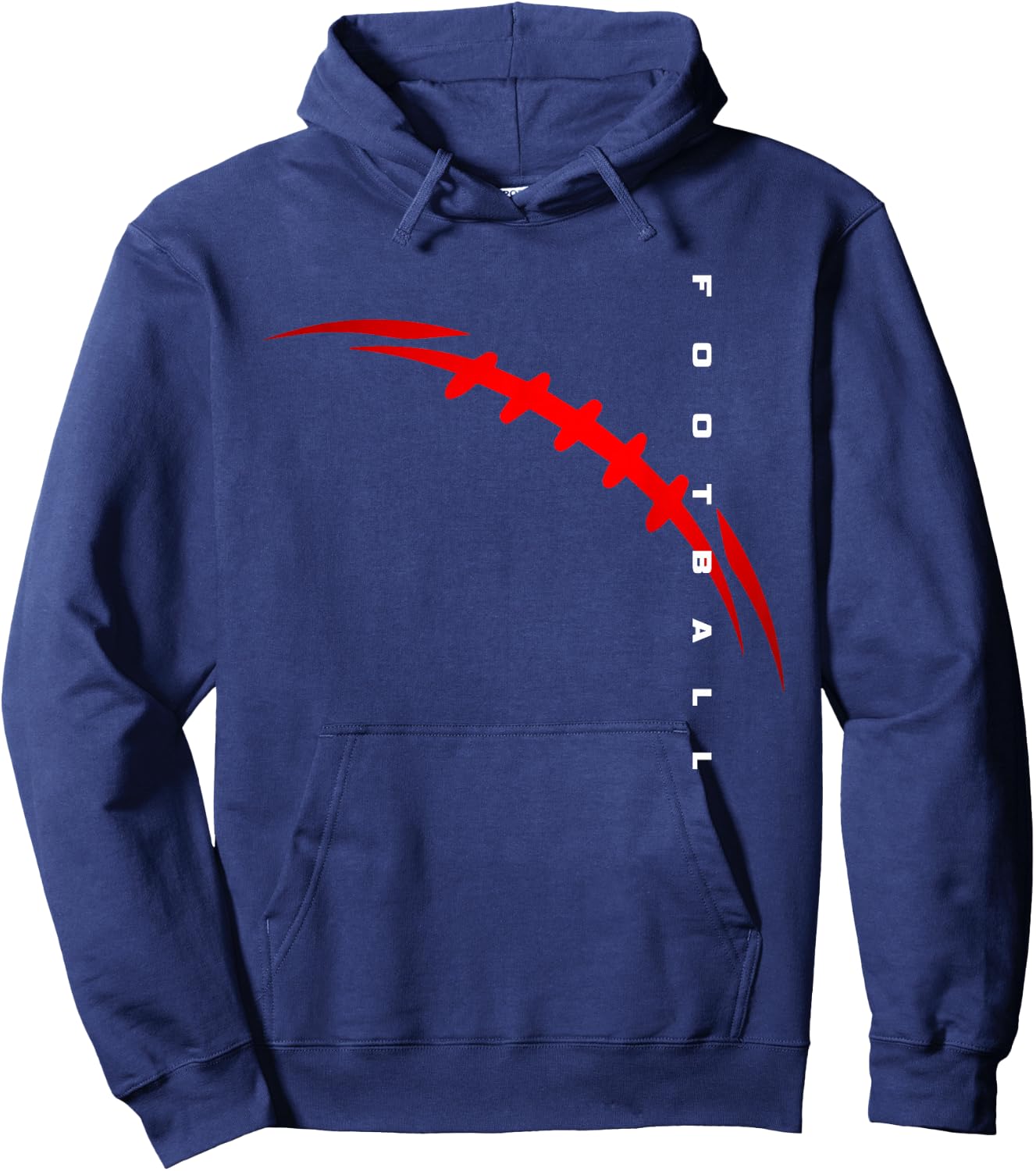 Football Hoodie - Hoodie | Navy