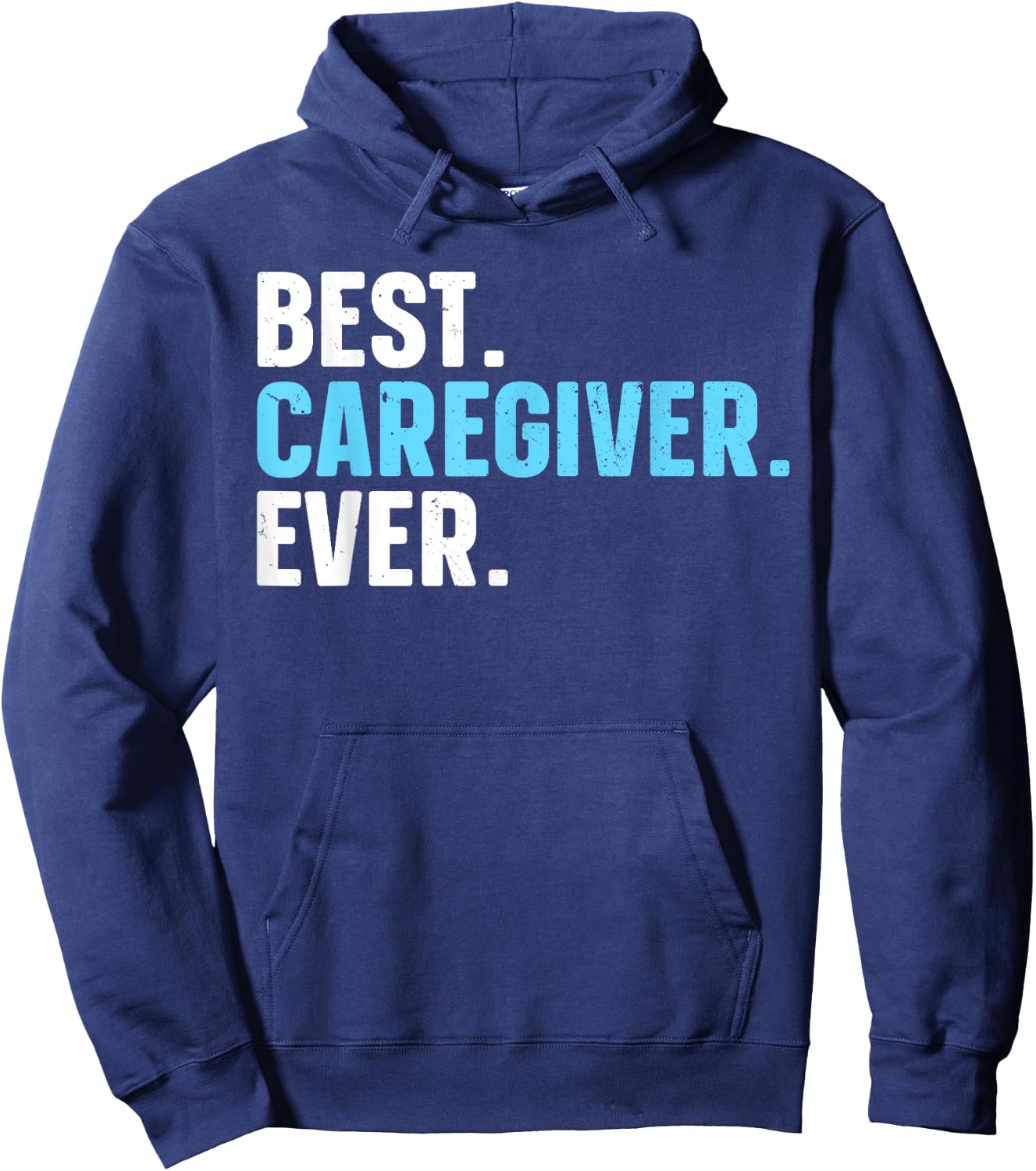 Funny Caregiver Design Women Caregiving Caregiver Hoodie - Hoodie | Navy