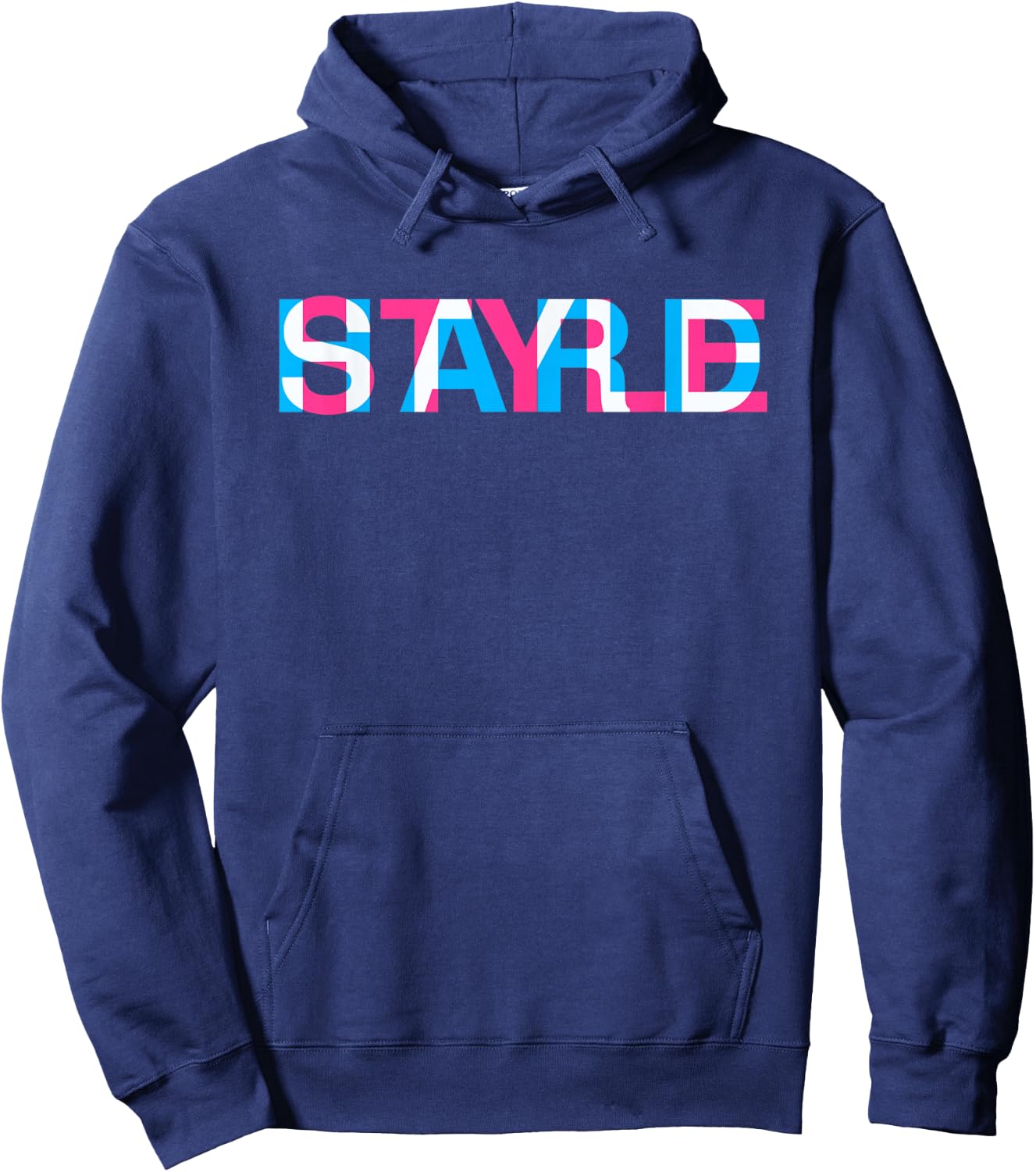 Hardstyle - Optical Illusion EDM Rave Festival Trance DJ Hoodie - Hoodie | Navy