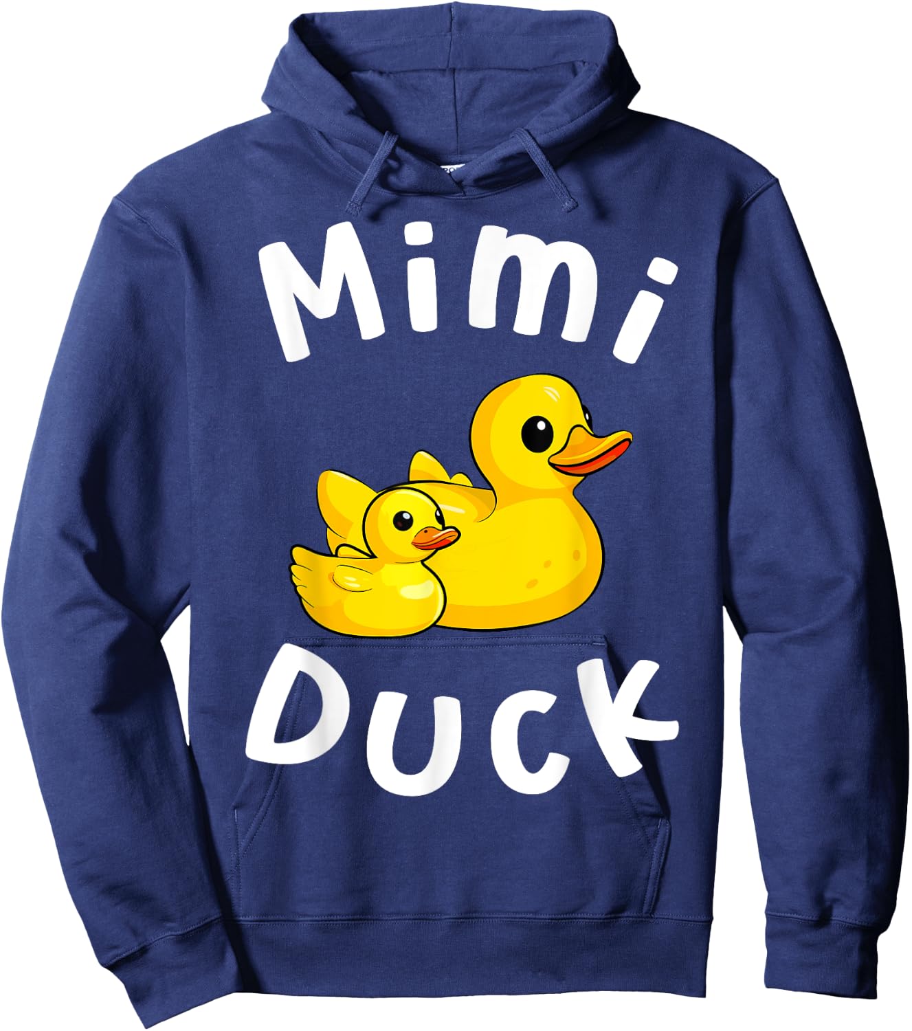 Mimi Duck Birthday Rubber Duck Kids Family Matching Hoodie - Hoodie | Navy