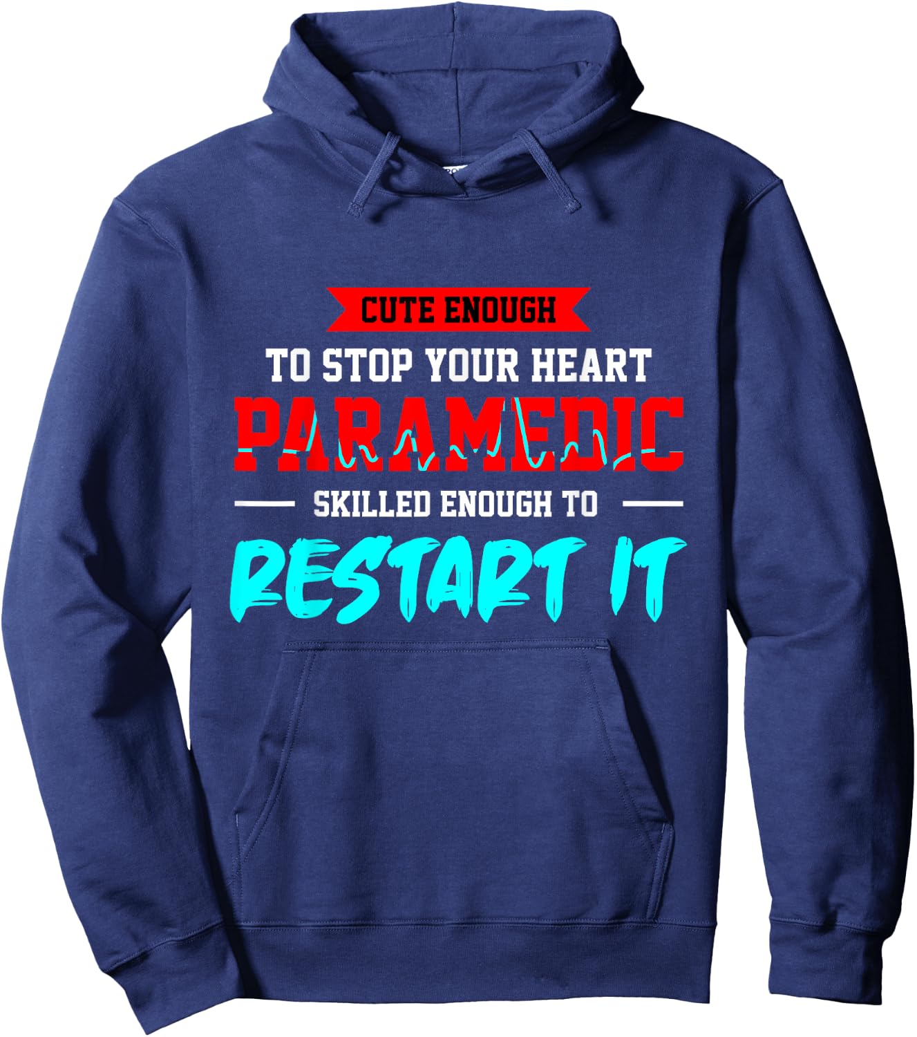 Paramedic Emergency Paramedic Paramedic Doctor Gift Hoodie - Hoodie | Navy