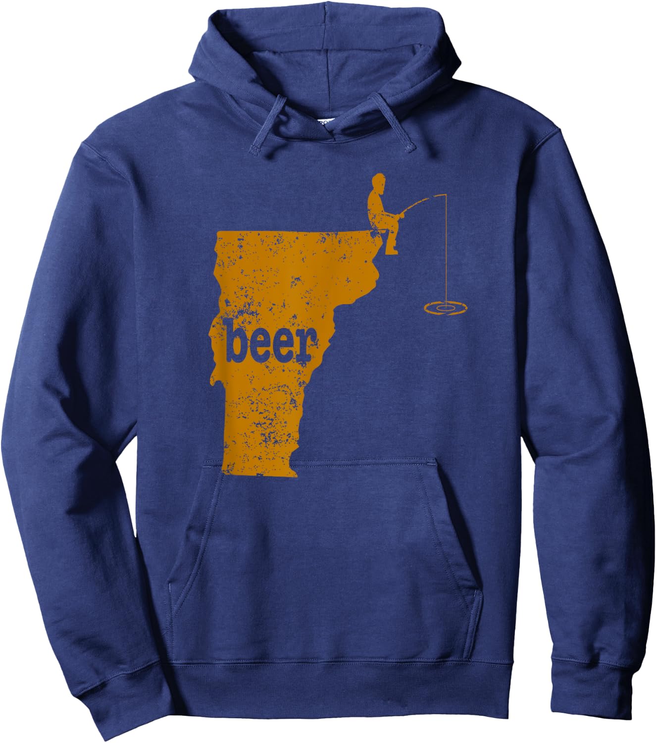 Vermont Beer Hoodie - Hoodie | Navy
