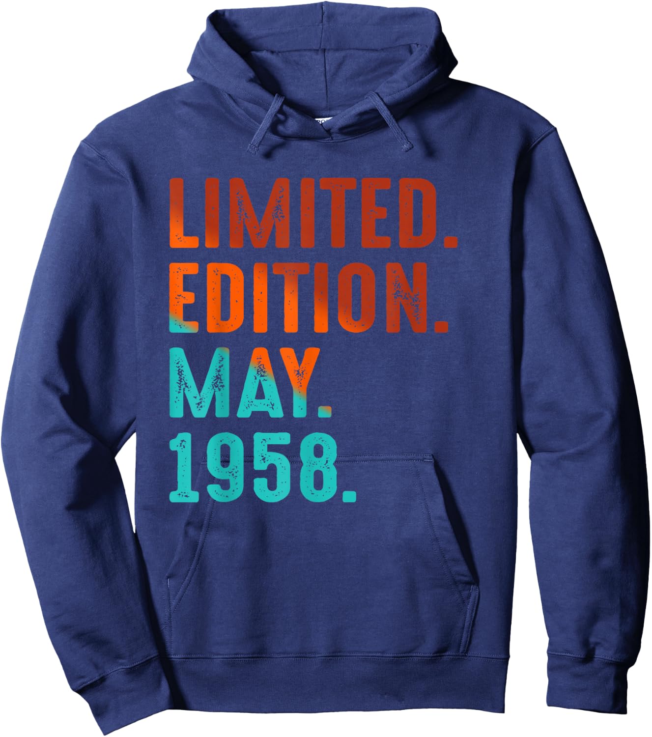 Édition limitée Mai 1958 Anniversaire Hoodie - Hoodie | Navy