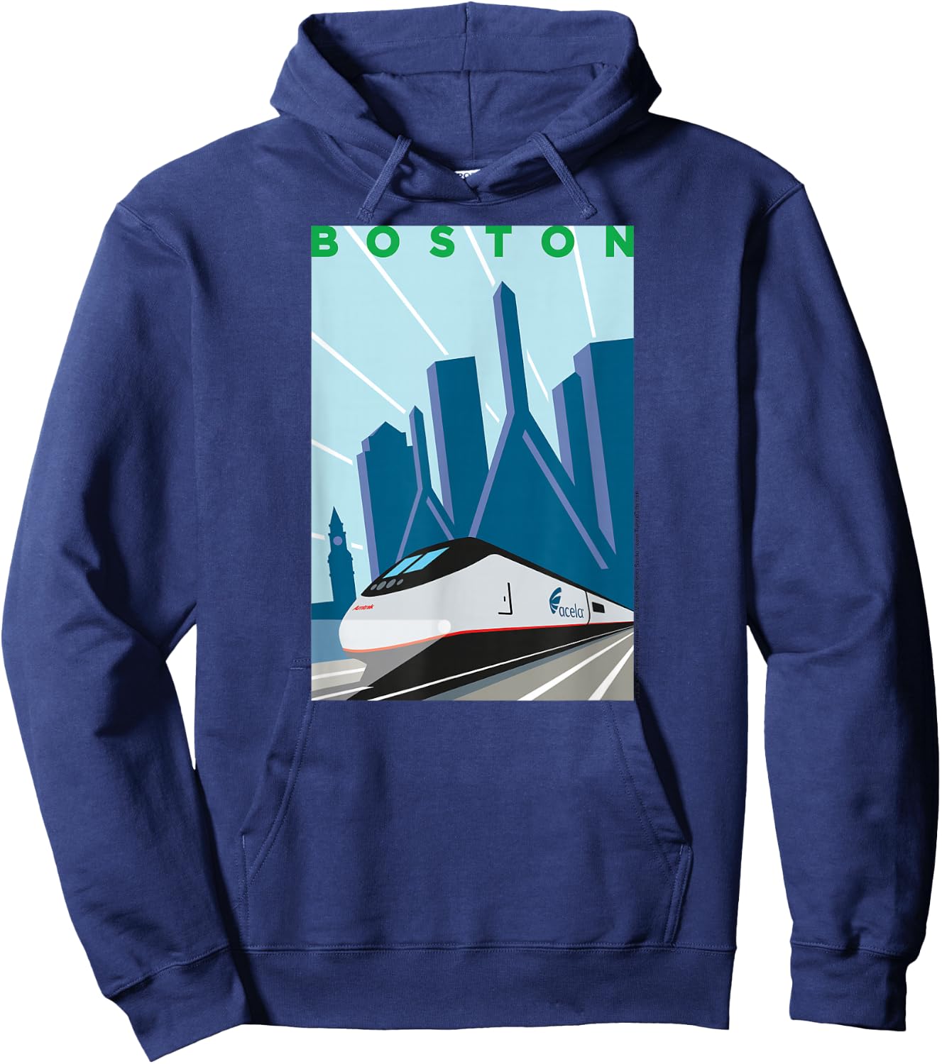 Acela (Boston) Hoodie - Hoodie | Navy