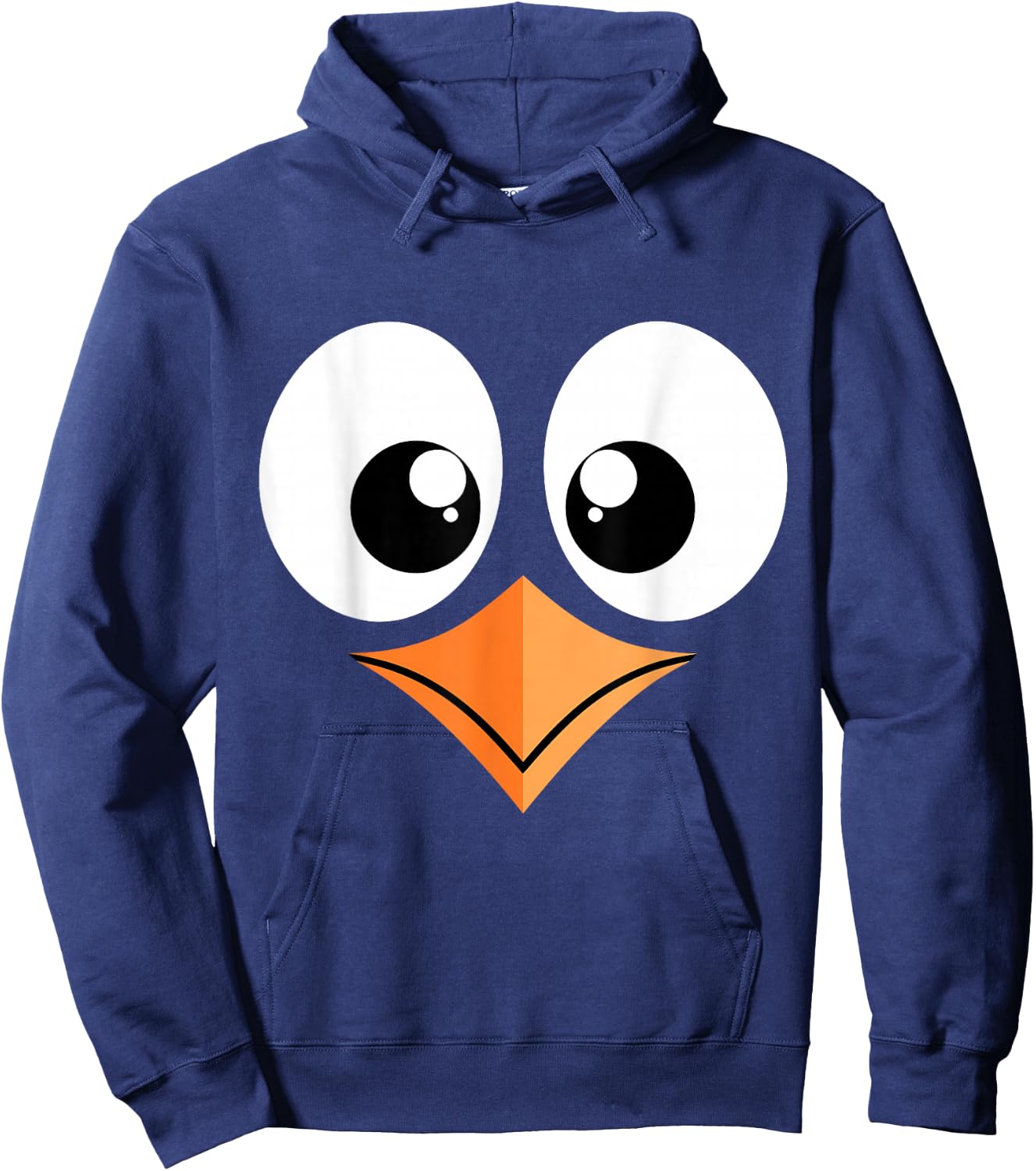Blue Bird Costume Face Funny Bird Costume Animal Costume , blue Hoodie - Hoodie | Navy