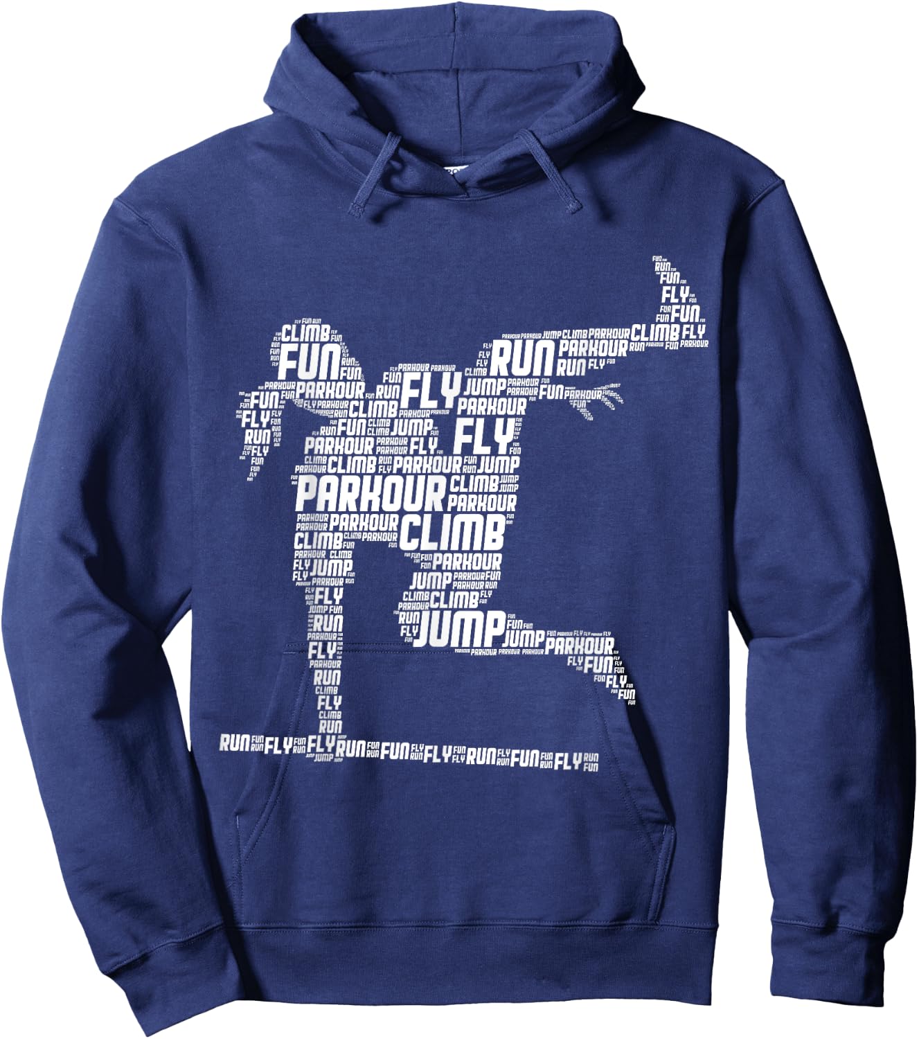 Parkour Girl Freerunner Freerunning Traceur Women Girls Hoodie - Hoodie | Navy