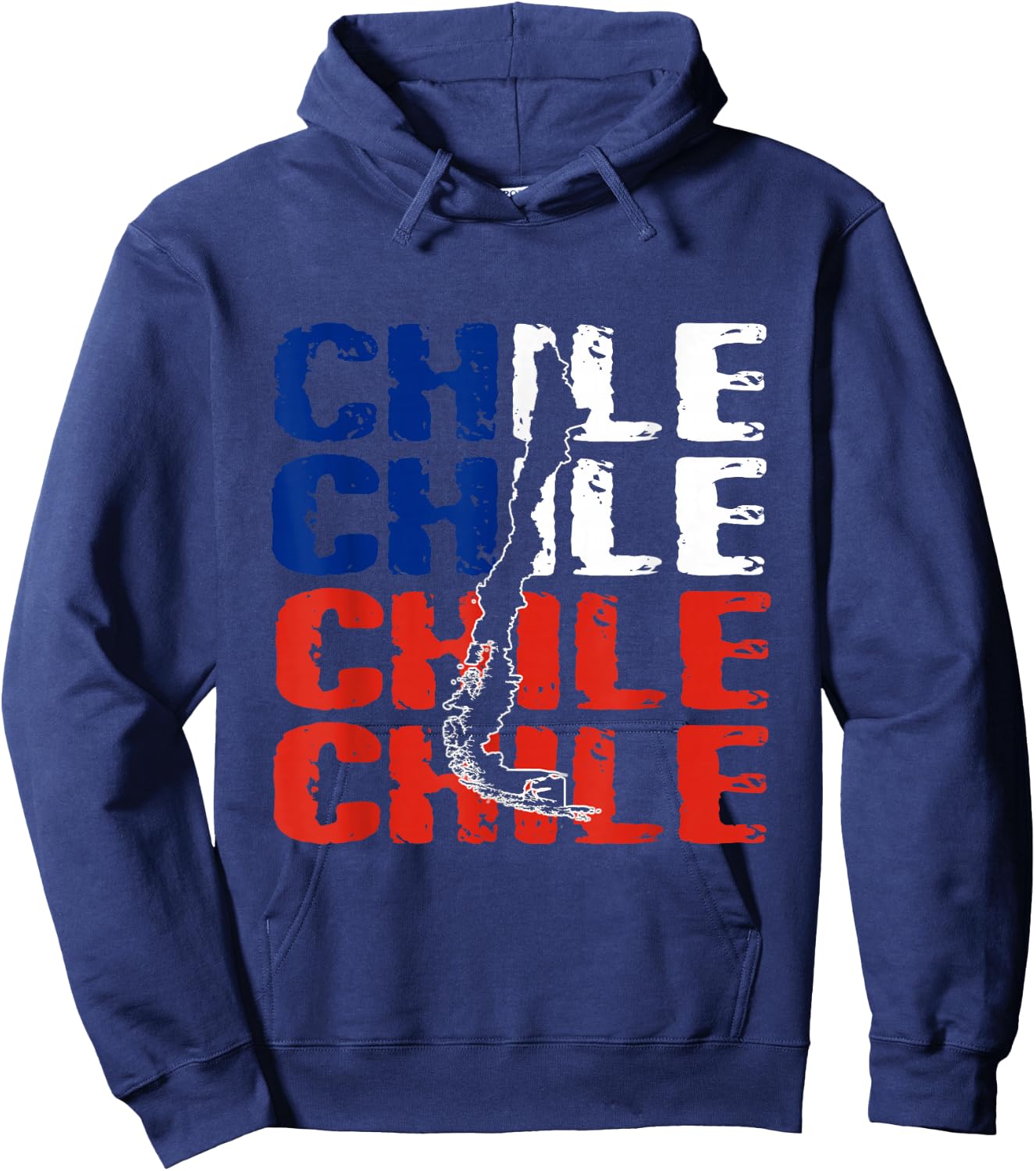Chile Flag , Chile , Chile für Frauen Kinder Hoodie - Hoodie | Navy