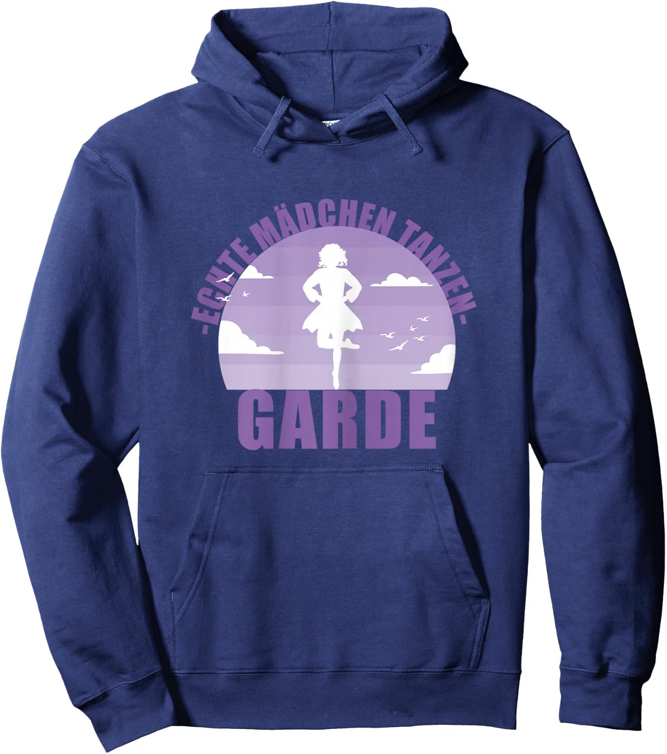 Women's Guard Dancer Dance Fancy Dress Carnival Gift , black Hoodie - Hoodie | Navy