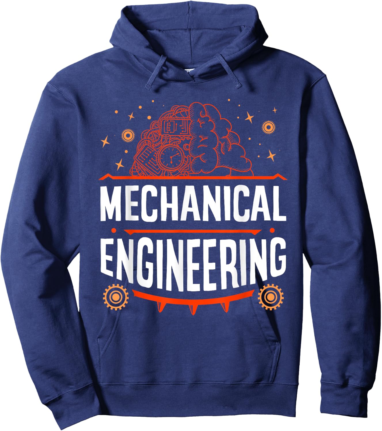 Mechanical Engineering Student Mechanical Engineer Graduate Hoodie - Hoodie | Navy