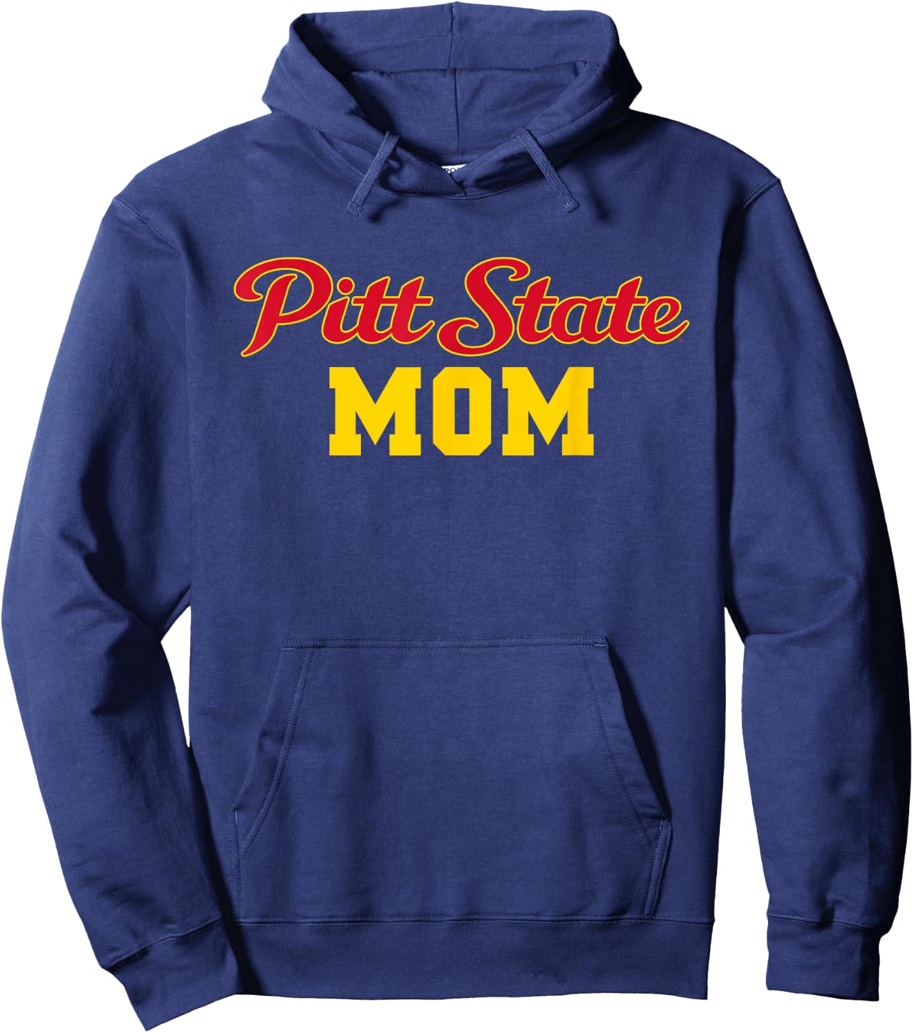 Pitt State Mom - Pittsburg State University Mother Parent Hoodie - Hoodie | Navy