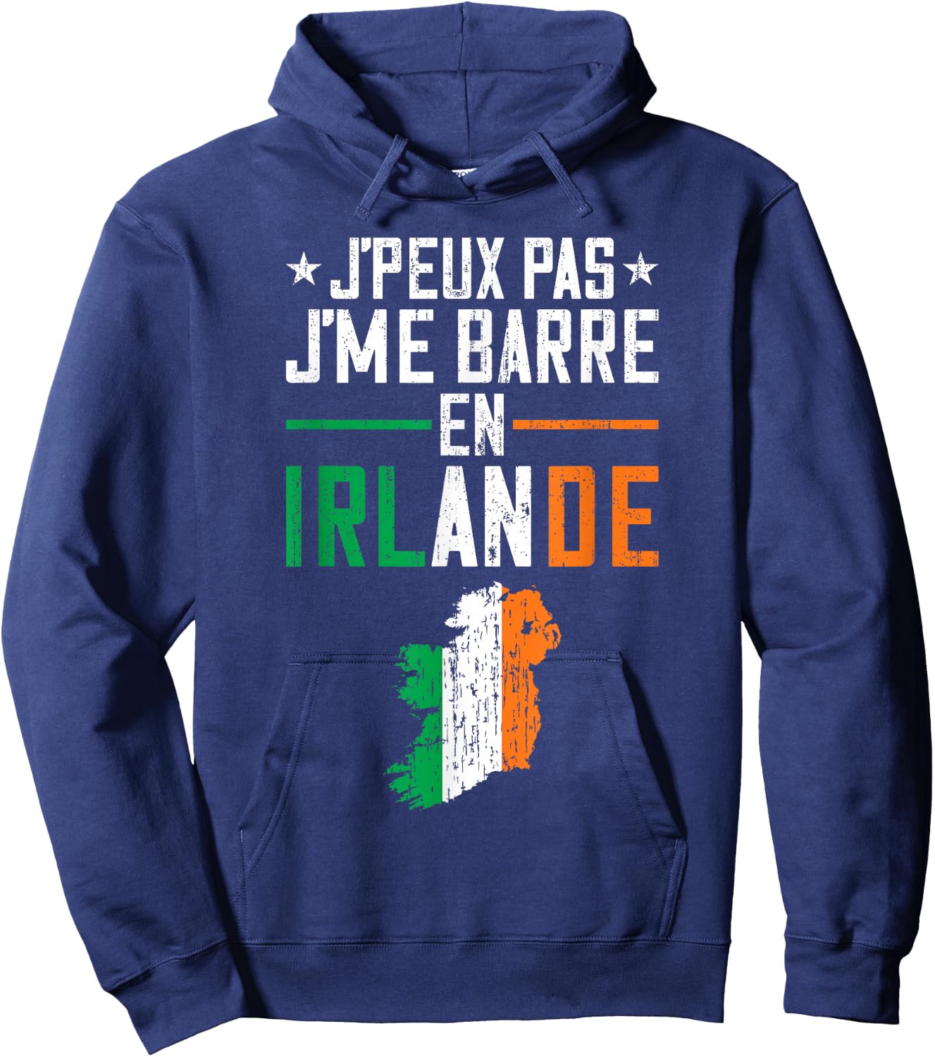 I Can Not I Bar In Ireland | Travel Europe Country , Black, S Hoodie - Hoodie | Navy