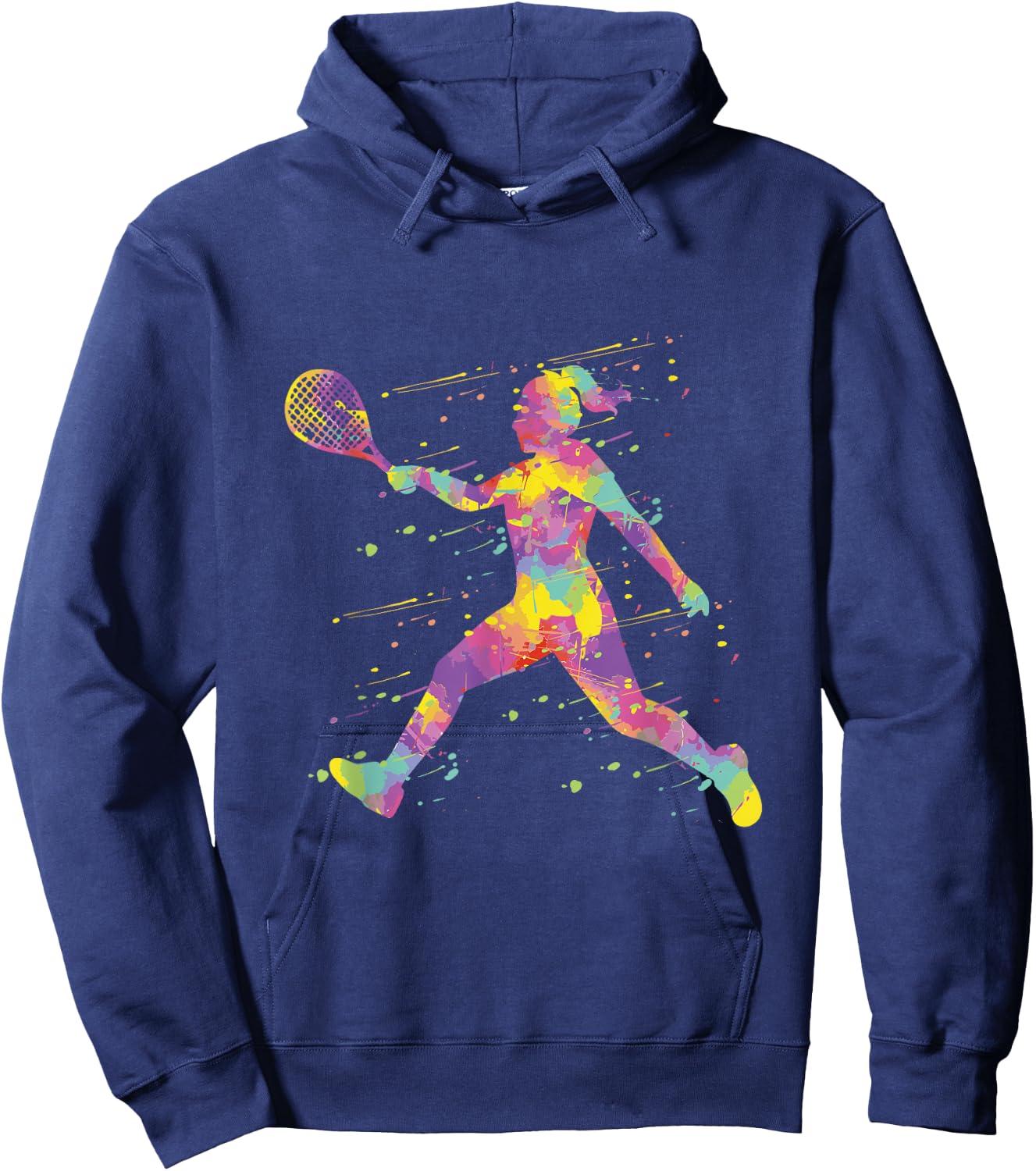 Tennis Mädchen Tennisspielerin Hoodie - Hoodie | Navy