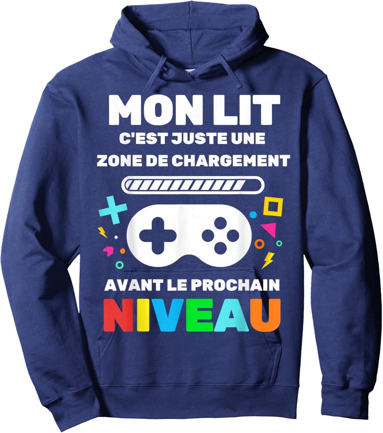 Humor Gamer Gaming Video Games Teen Boy Gamer , Black, S Hoodie - Hoodie | Navy
