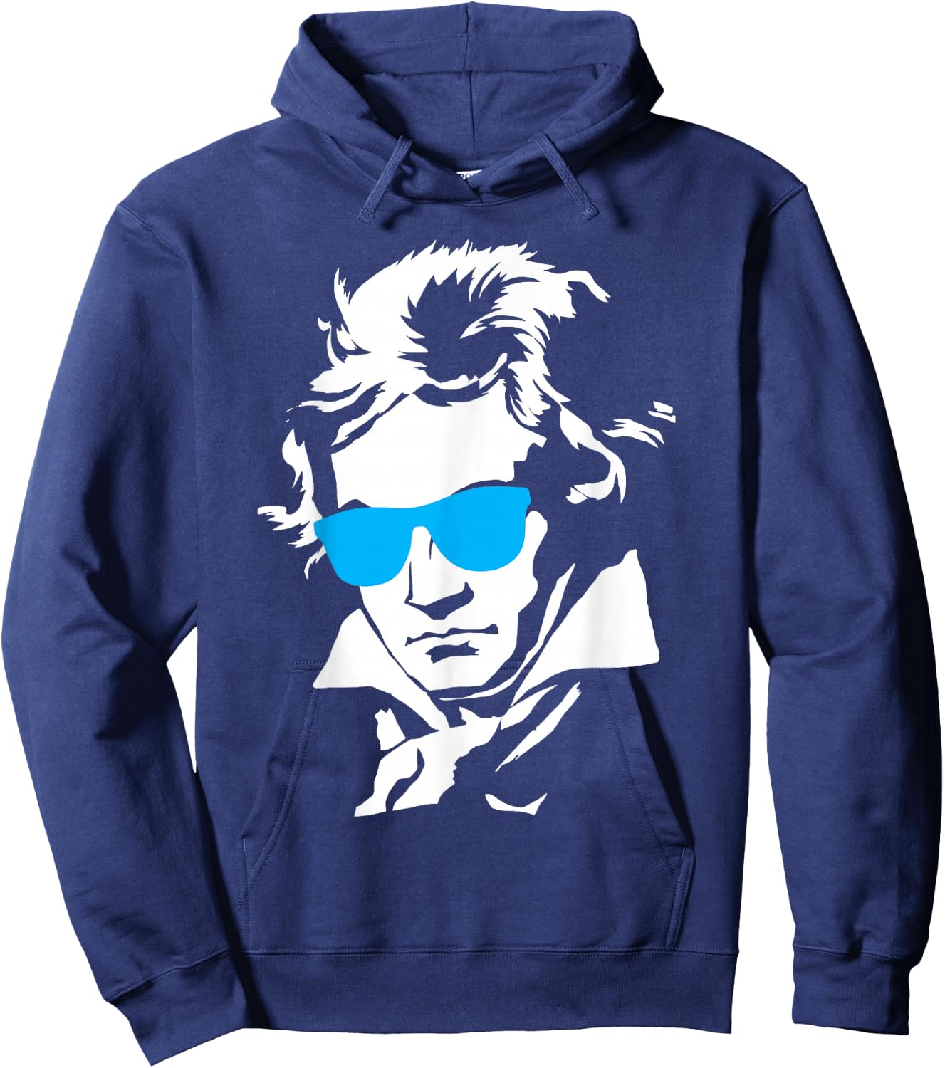 Beethoven Ludwig Van Classic Music Hoodie - Hoodie | Navy