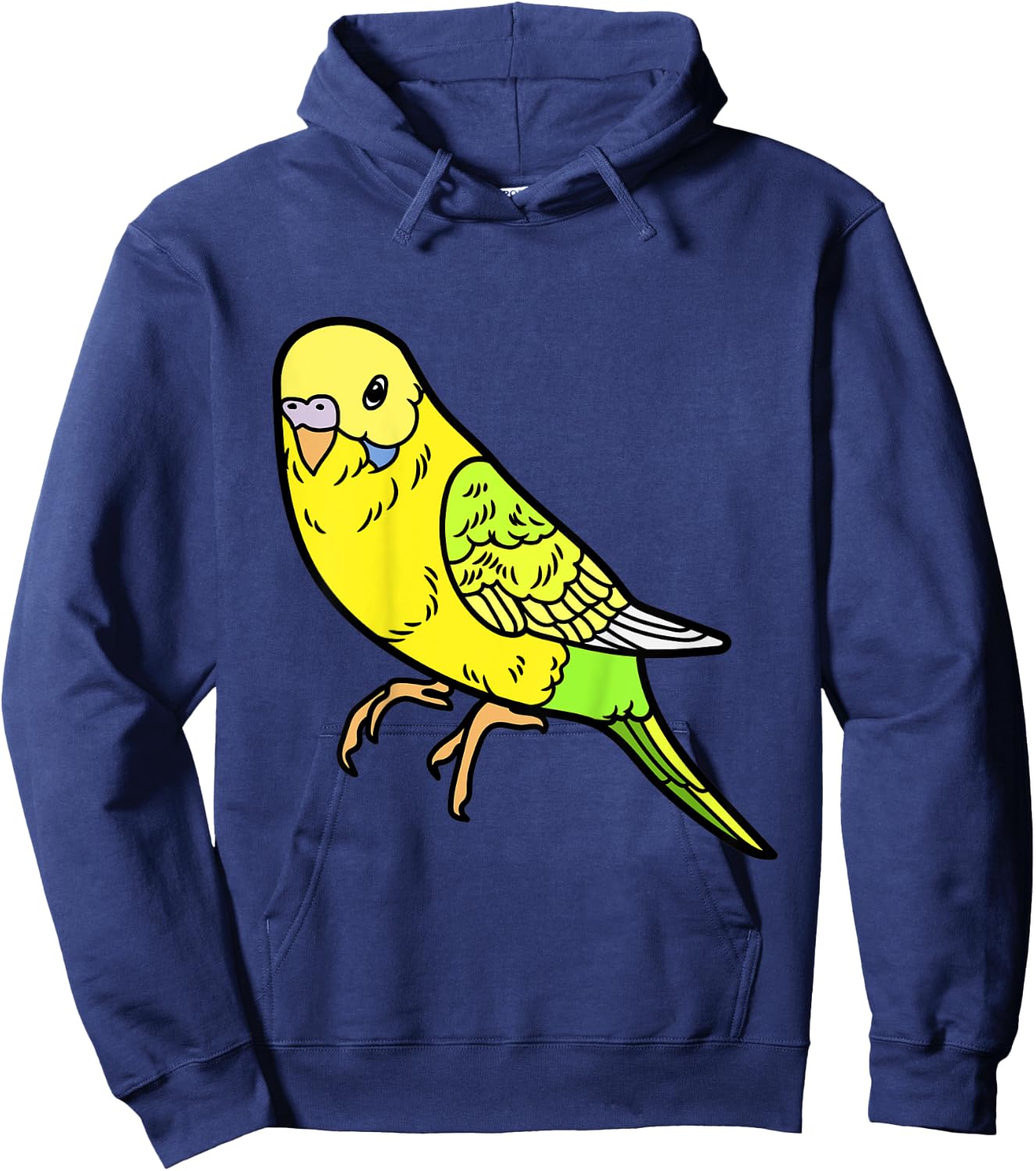 Kids cute Parakeet Lazy Halloween Costume For Kids Hoodie - Hoodie | Navy