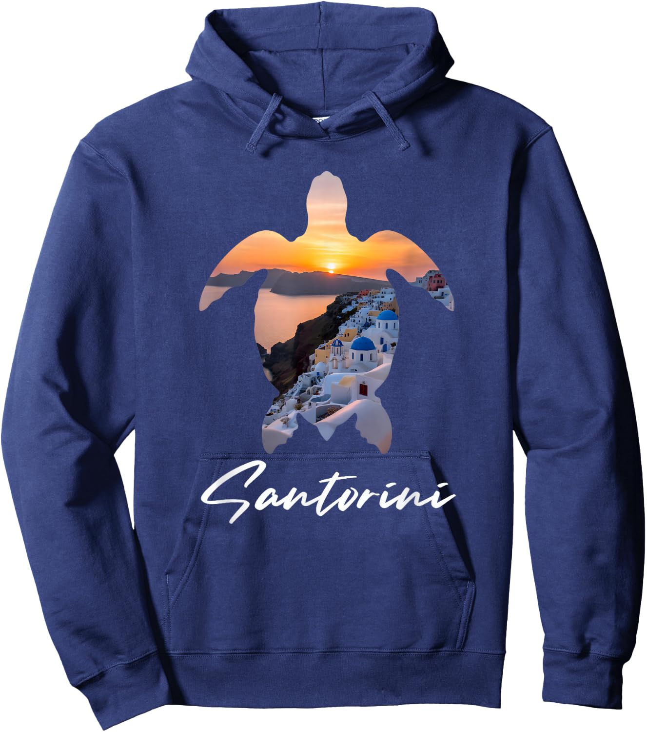 Santorin Grèce - Santorin Hoodie - Hoodie | Navy