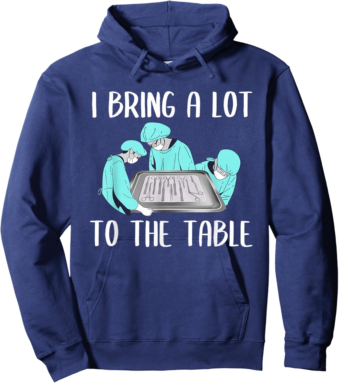 OR Operating Room Surgical Nurse Hoodie - Hoodie | Navy