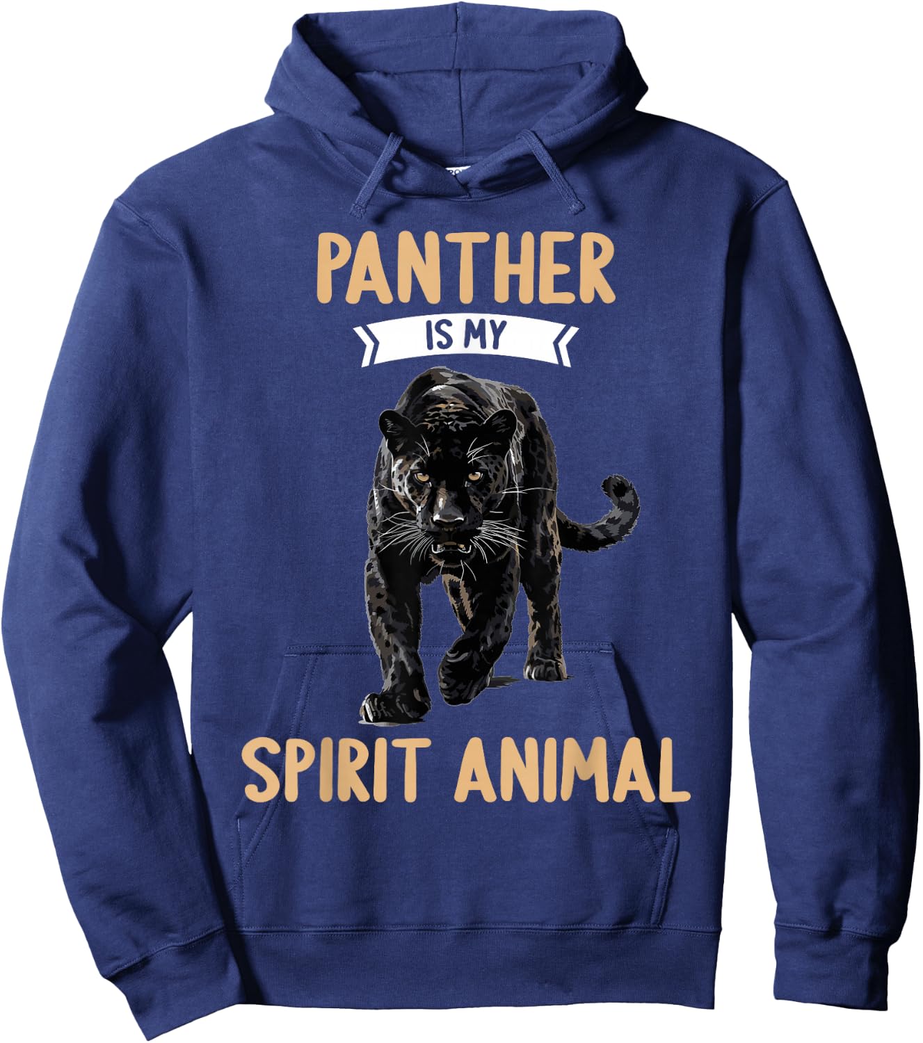 Panthers Panther is my spirit animal Hoodie - Hoodie | Navy