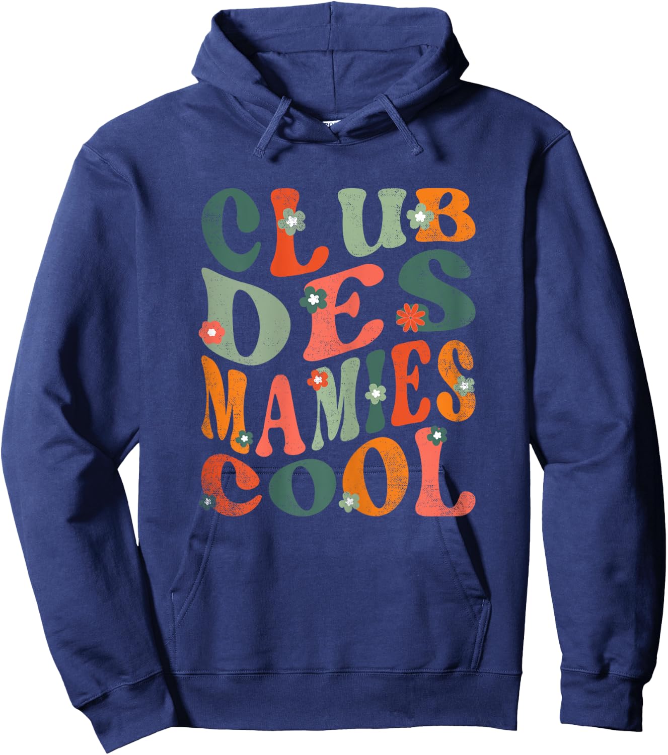 Grandma Day Granny Club Cool Quote Granny Hoodie - Hoodie | Navy