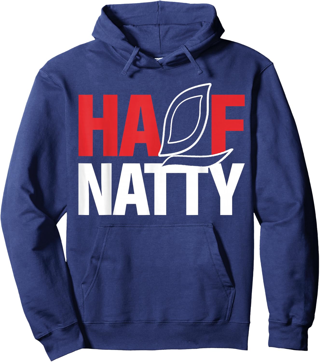 Half Natty Half Natural Steroid Bodybuilder , black Hoodie - Hoodie | Navy