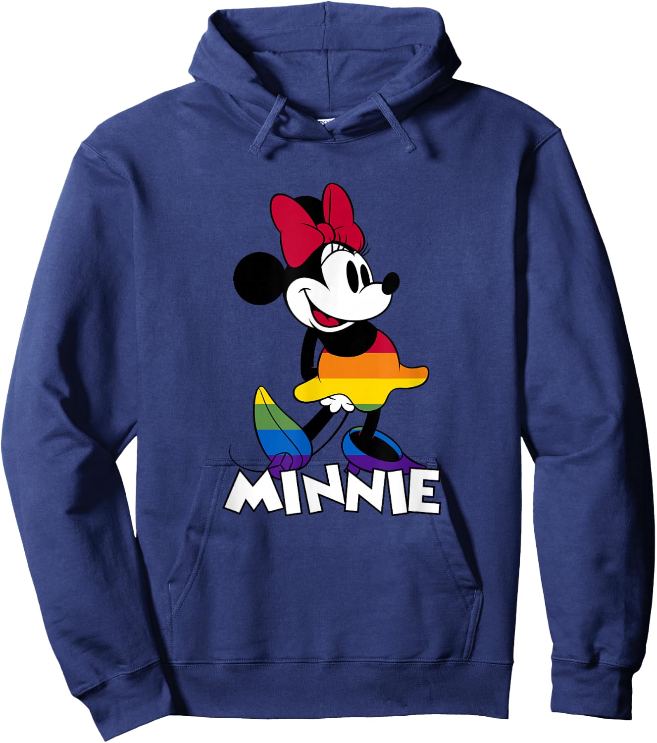 Disney Minnie Mouse Colorful Outfit Hoodie - Hoodie | Navy