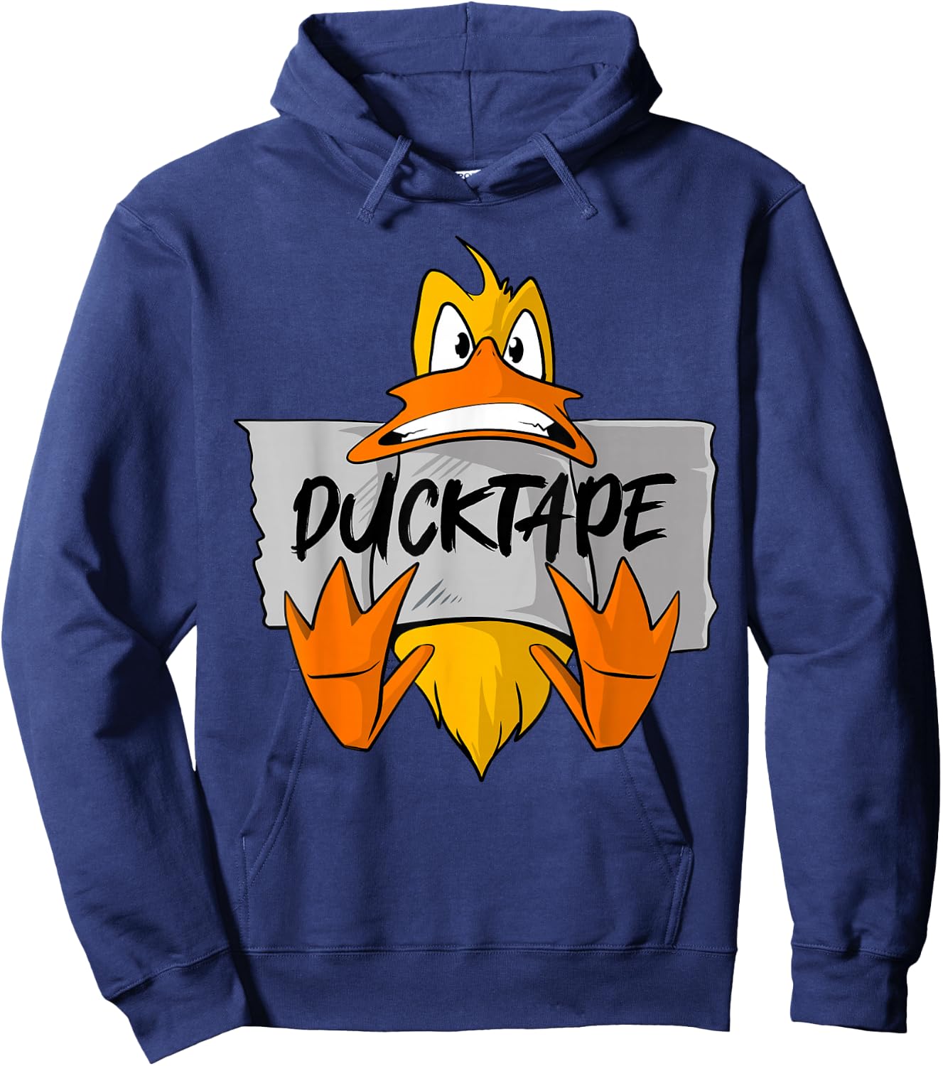 Funny Duck Tape Hoodie - Hoodie | Navy
