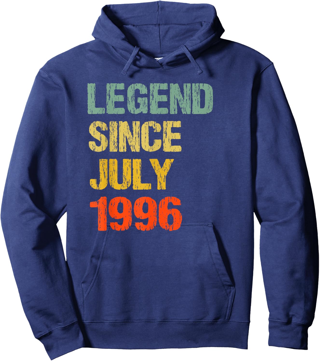 27 Jahre alt 27. Geburtstag Geschenke Legende seit Juli 1996 Hoodie - Hoodie | Navy