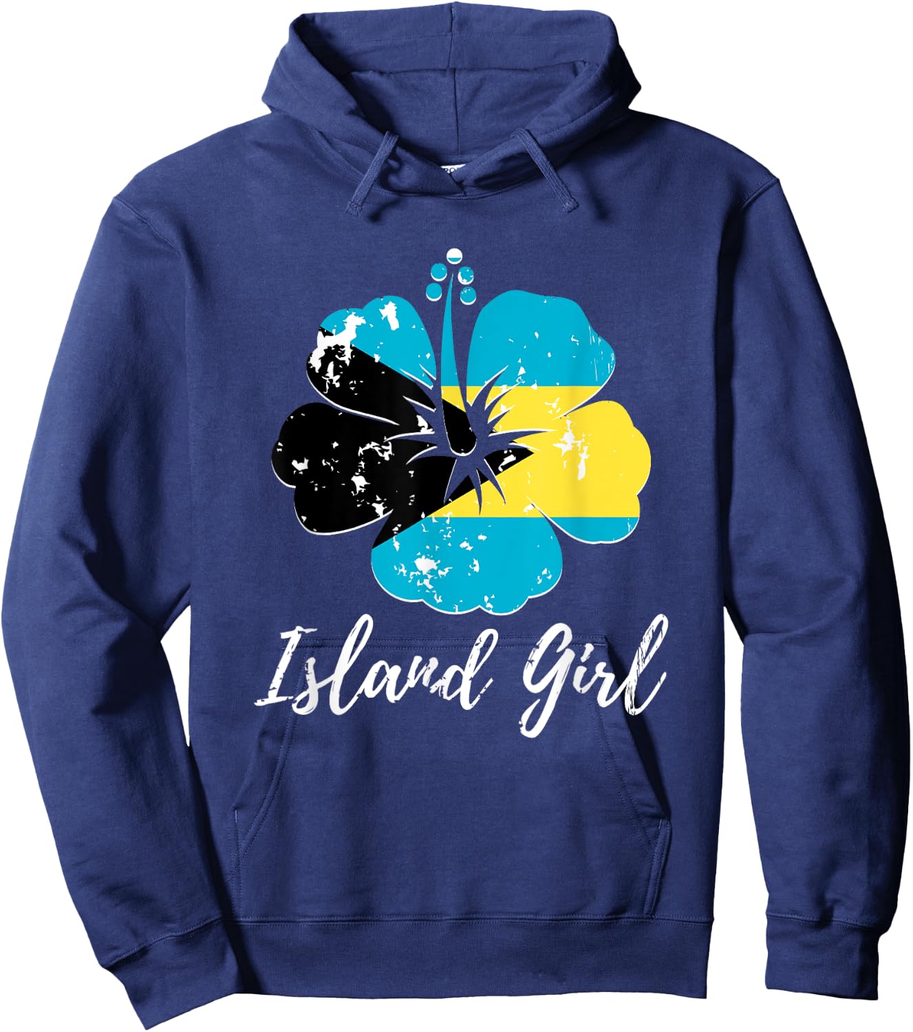 Bahamas Flag Hoodie - Hoodie | Navy