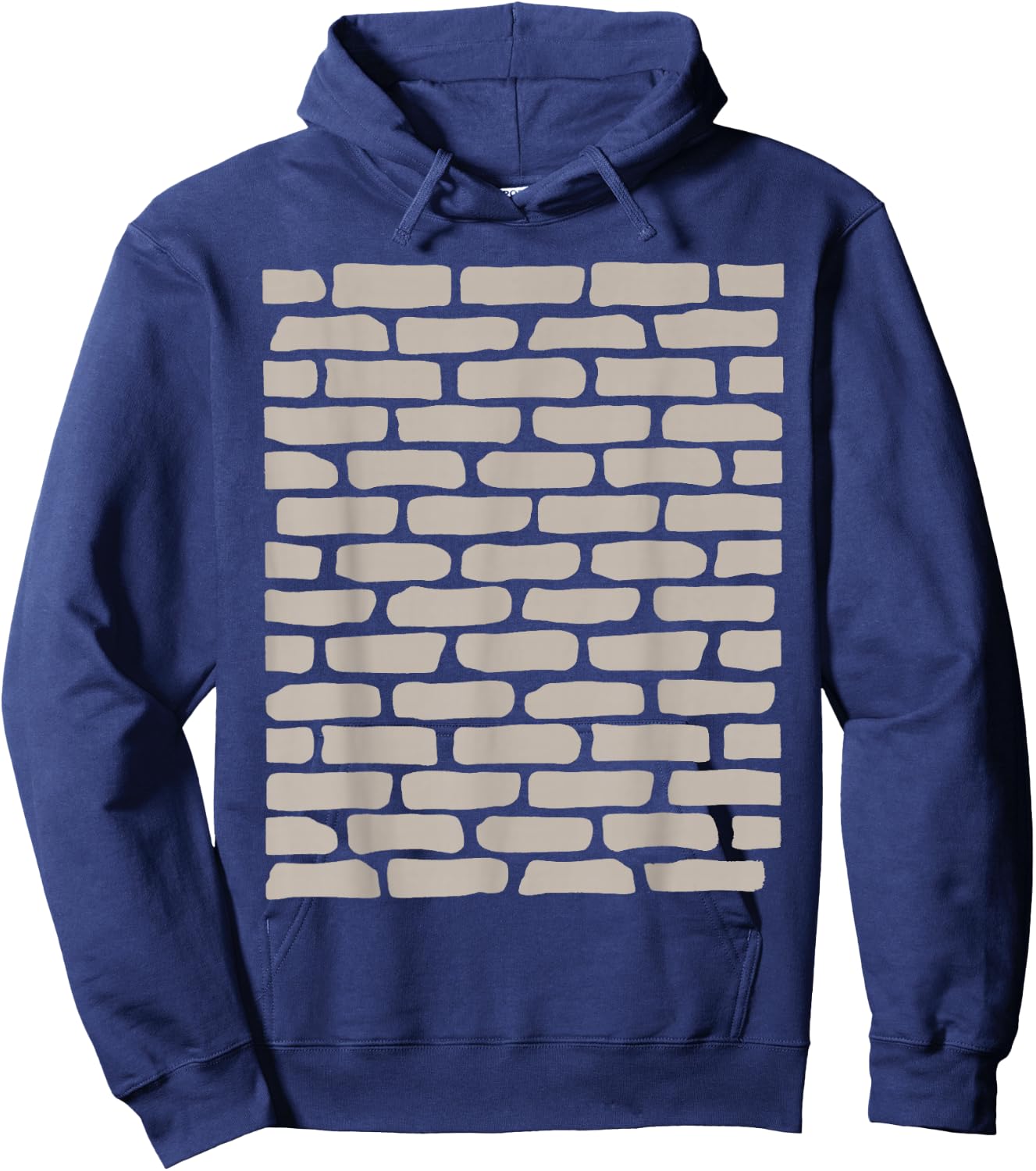 Brick Wall Hoodie - Hoodie | Navy