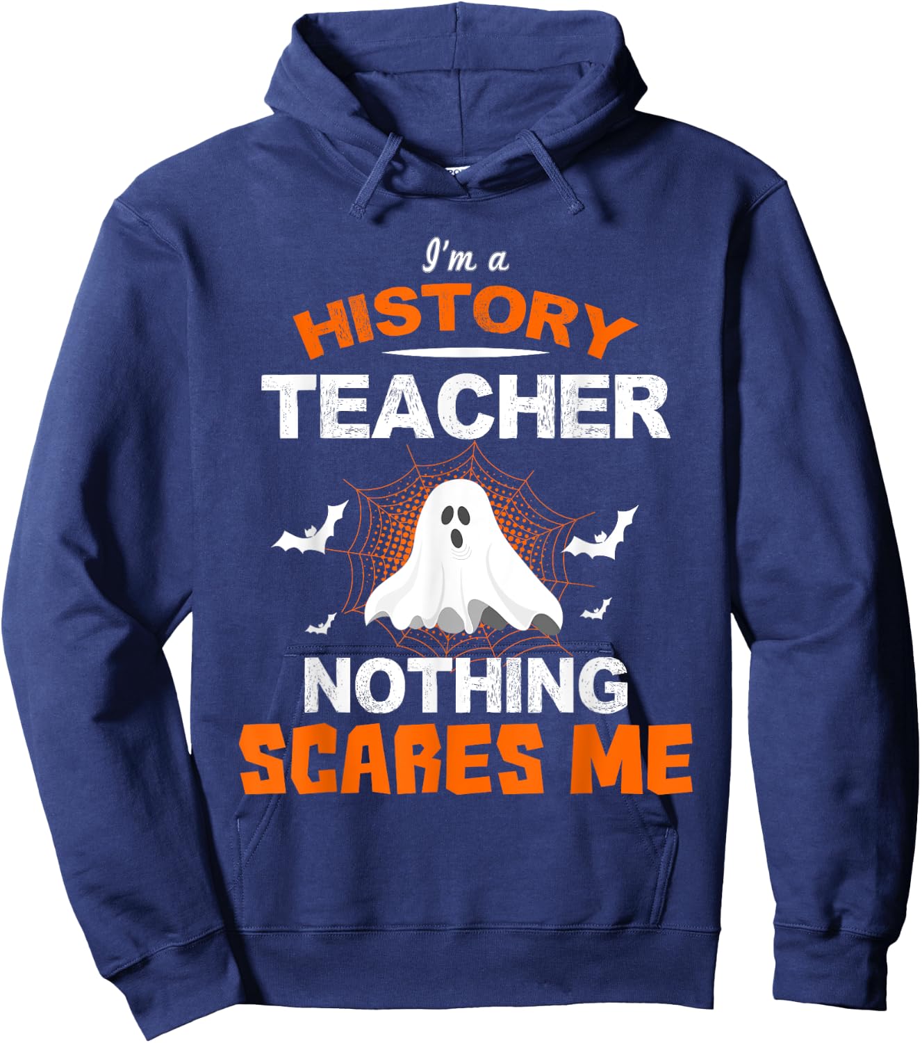 Funny History Teacher School Shirt Halloween Educator Gift Men Women Kids Hoodie - Hoodie | Navy