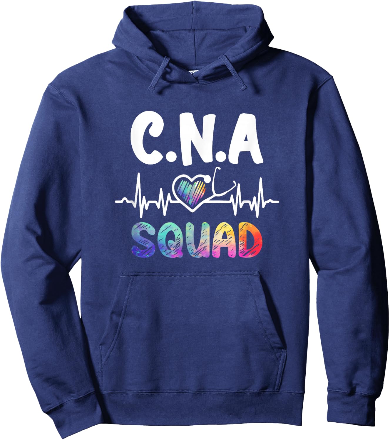 C.N.A Squad Certified Nursing Assistant Nurse Practitioner Hoodie - Hoodie | Navy