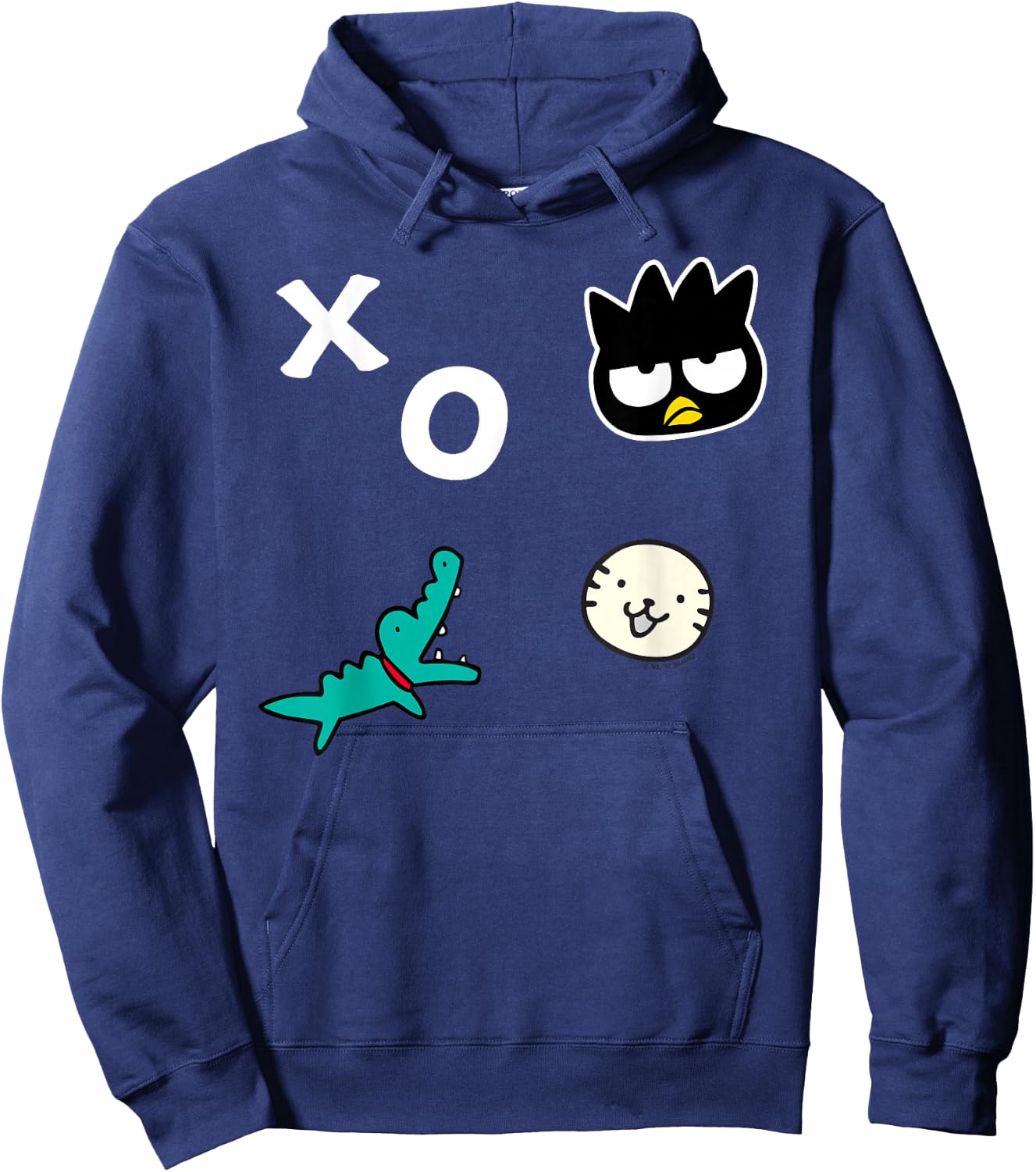Badtz - Maru XO Patches Hoodie - Hoodie | Navy