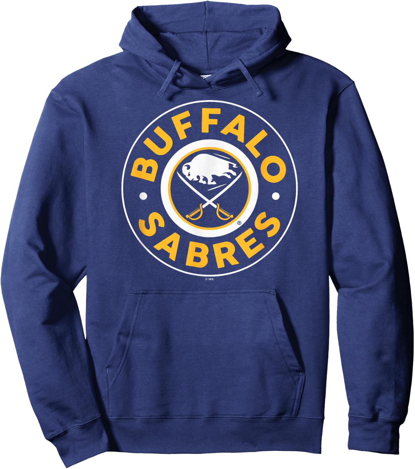 Buffalo Sabres Symbol Royal Officially Licensed Hoodie - Hoodie | Navy