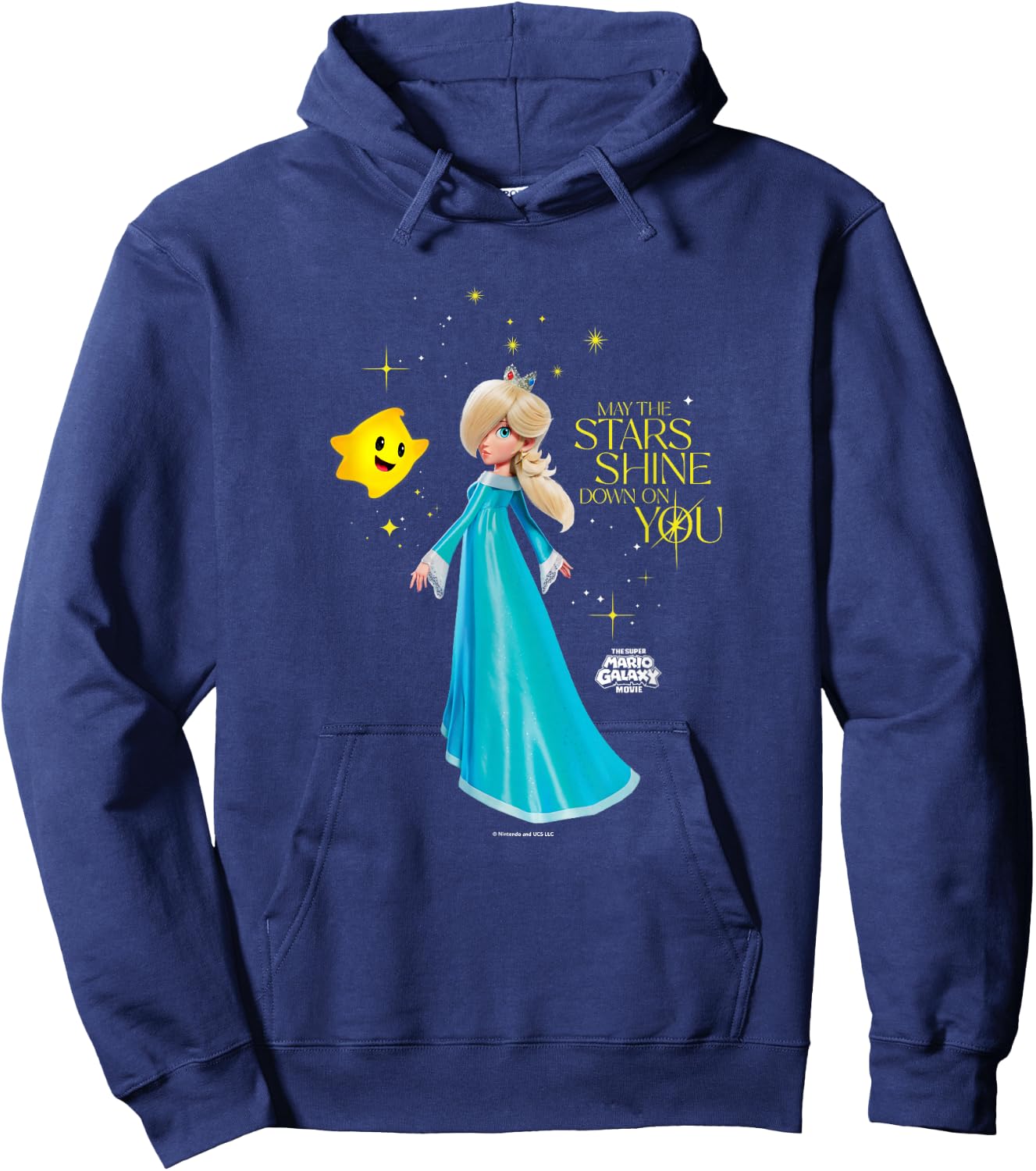 The Super Mario Galaxy Movie Rosalina Star Shine Hoodie - Hoodie | Navy