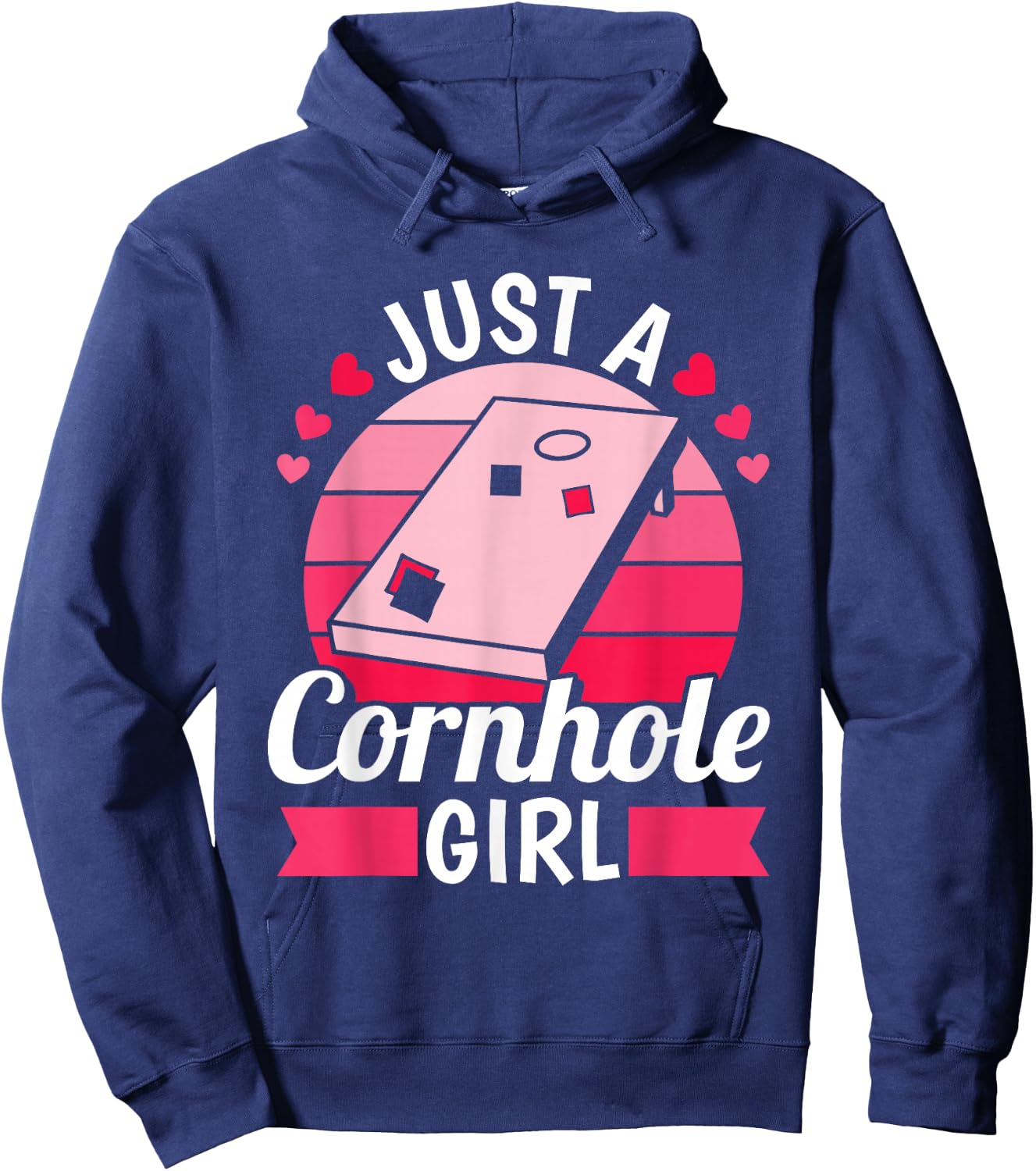 Cornhole - Jeu De Poches Cornhole Hoodie - Hoodie | Navy