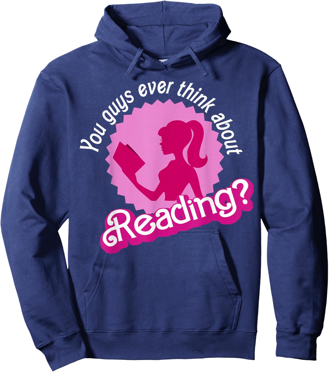You Guys Ever Think About Reading Hoodie - Hoodie | Navy