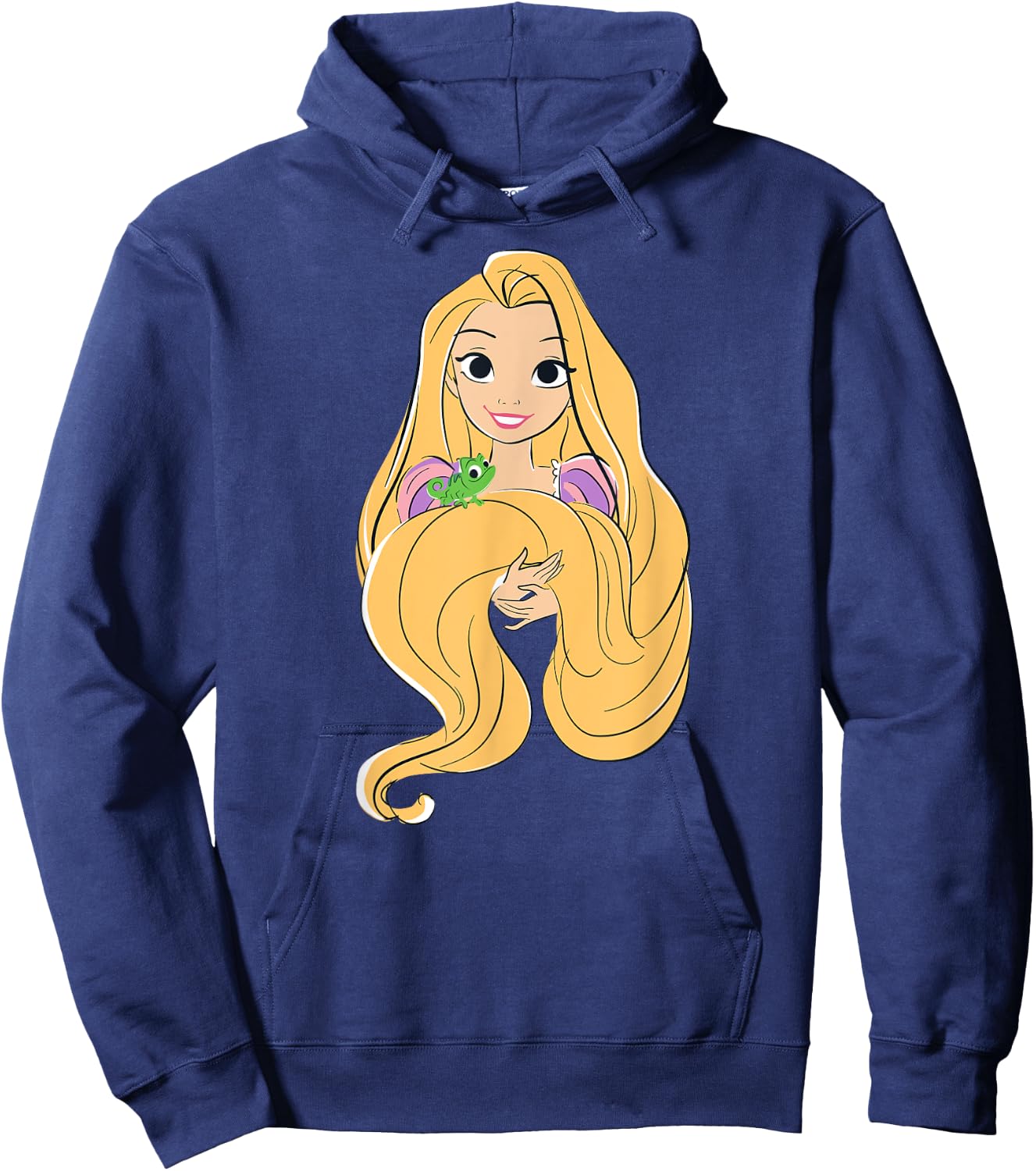 Princess Rapunzel , Black, S Hoodie - Hoodie | Navy