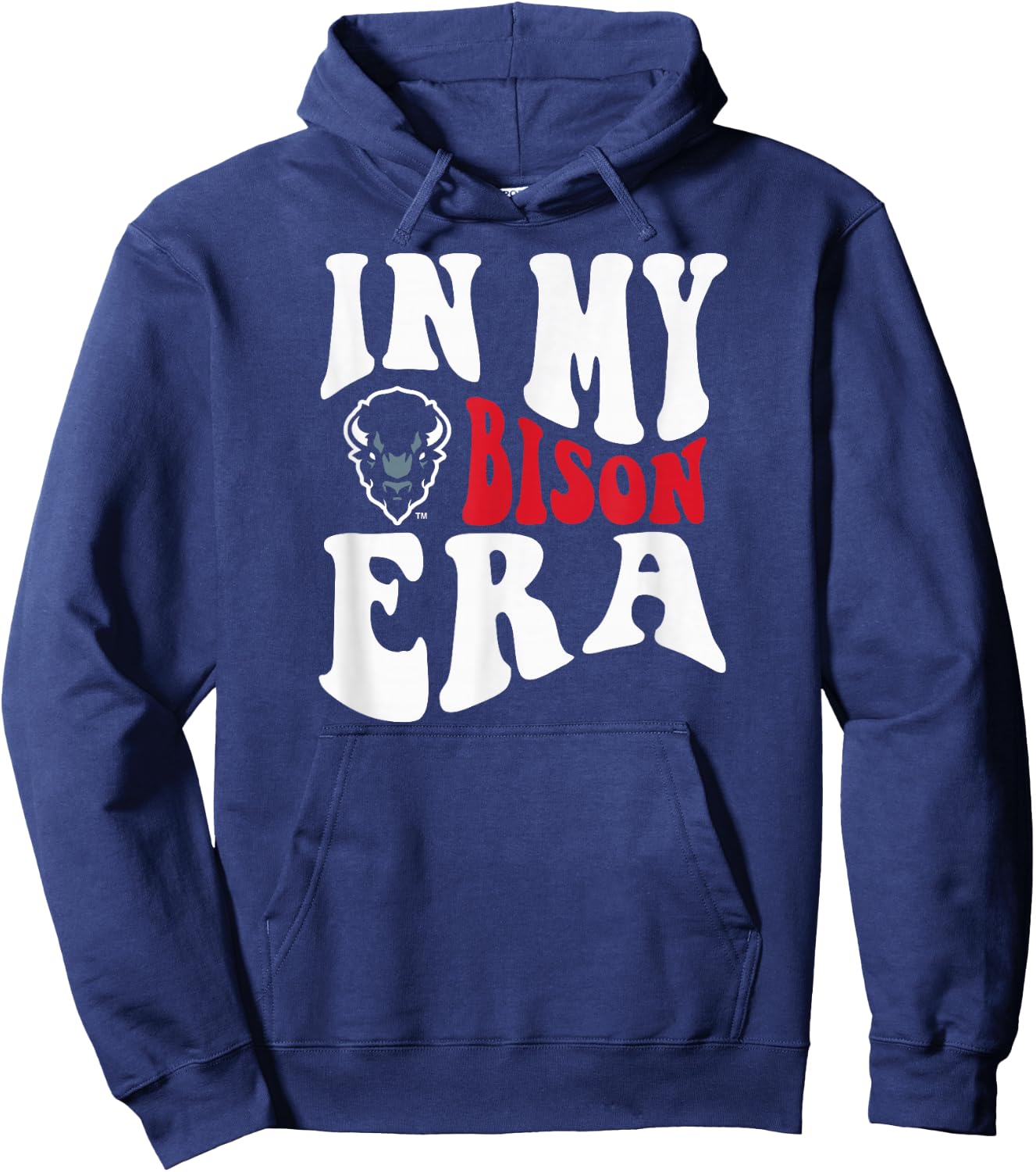 Howard University Bison Era Navy Officially Licensed Hoodie - Hoodie | Navy
