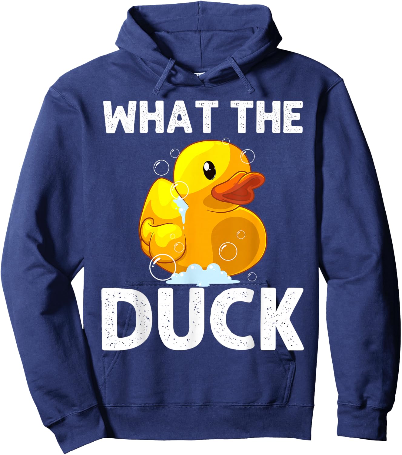 Funny Rubber Duck Art Women Kids Duckie Rubber Duck Hoodie - Hoodie | Navy