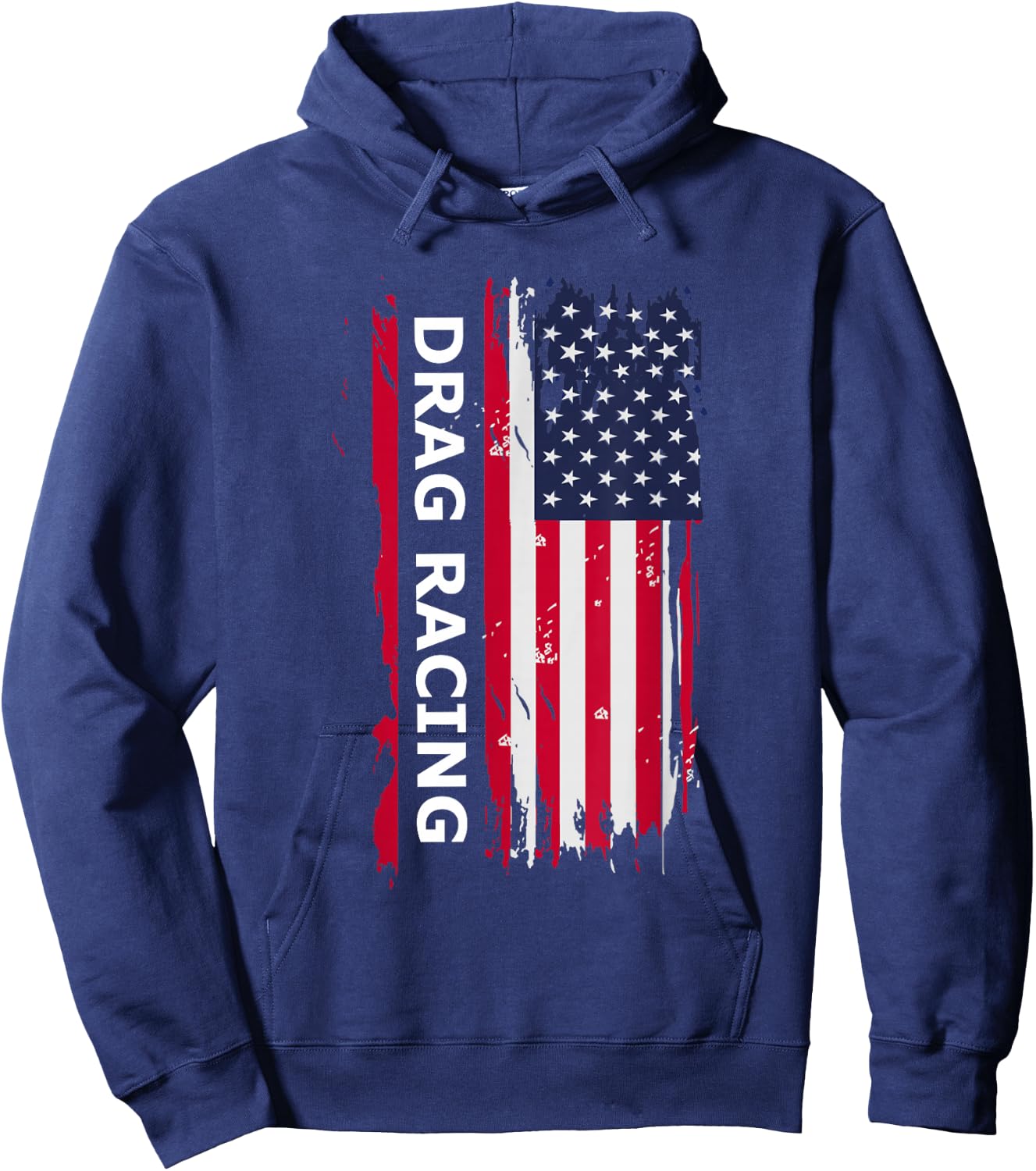 Drag Racing Hoodie - Hoodie | Navy