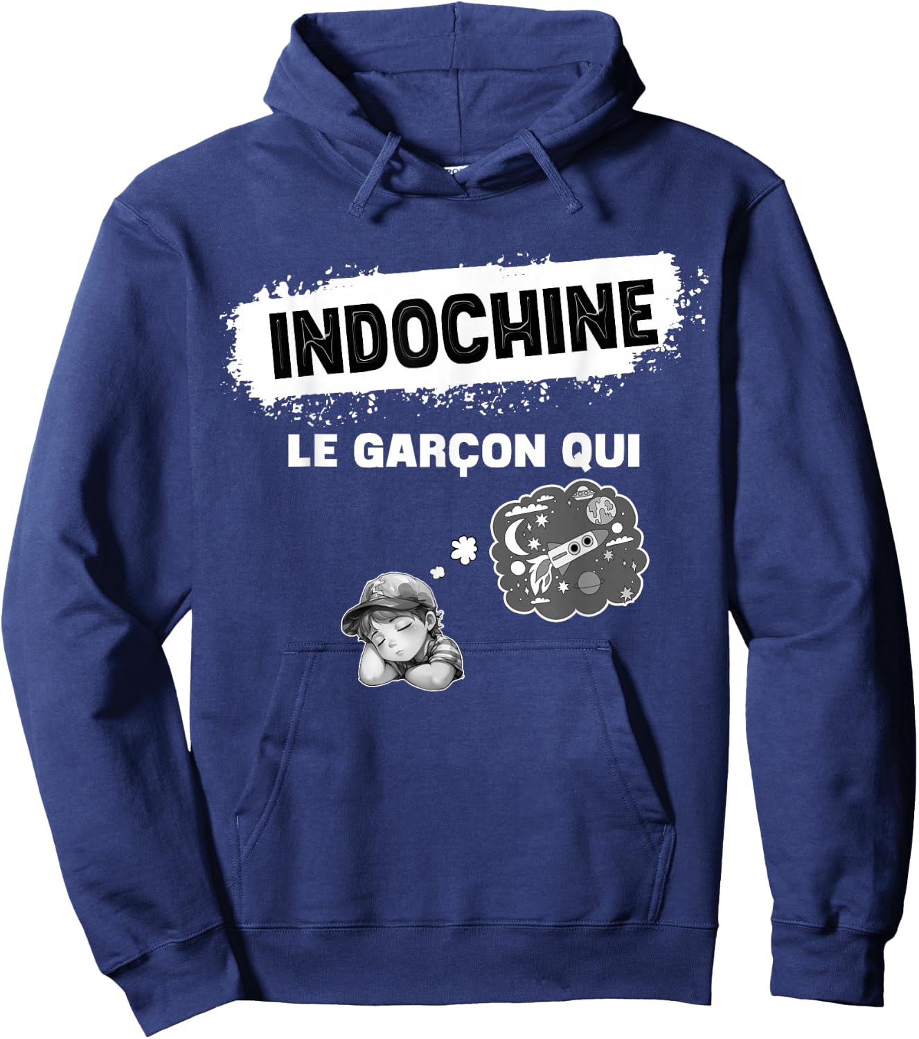 Indochina Boy Women And Child Son Girl , Black, S Hoodie - Hoodie | Navy