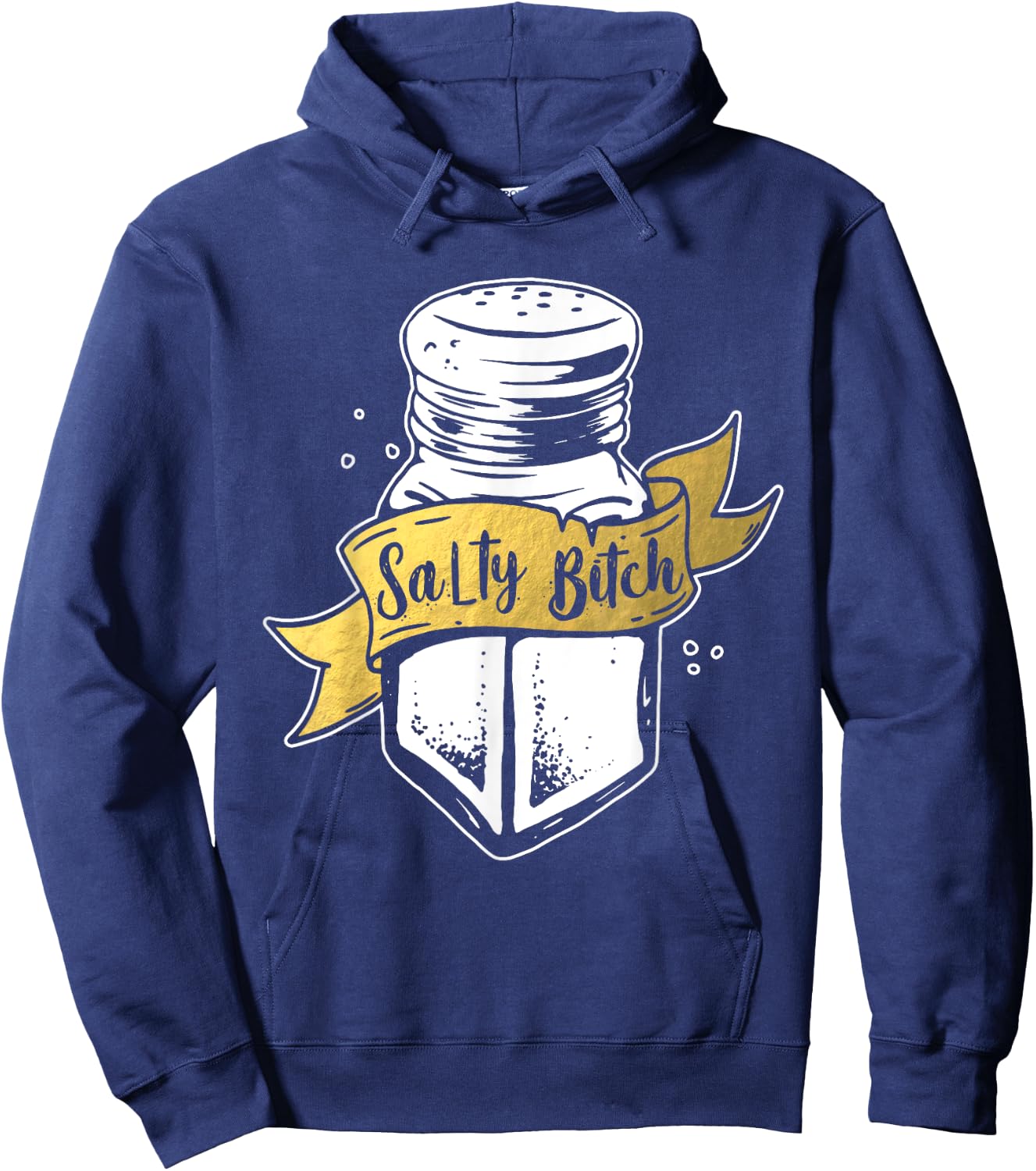 Salty Bitch Funny Hoodie - Hoodie | Navy