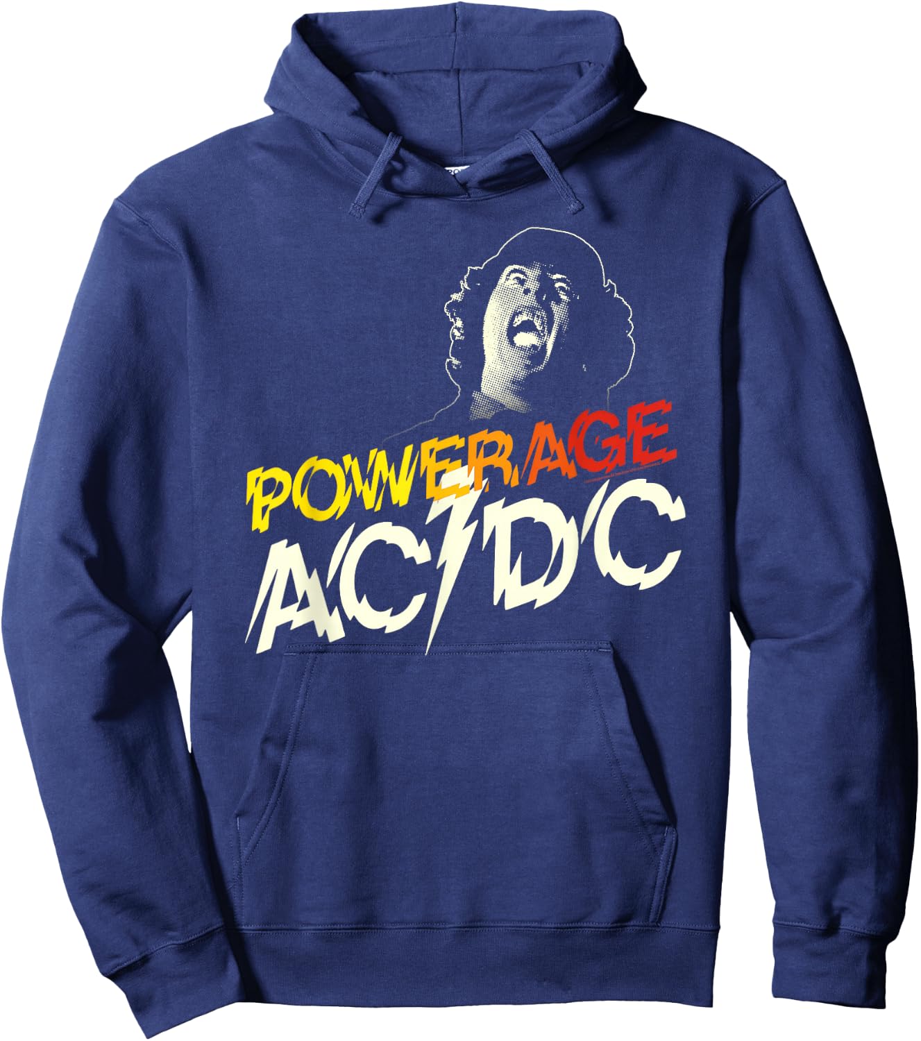 AC/DC Powerage Angus Hoodie - Hoodie | Navy