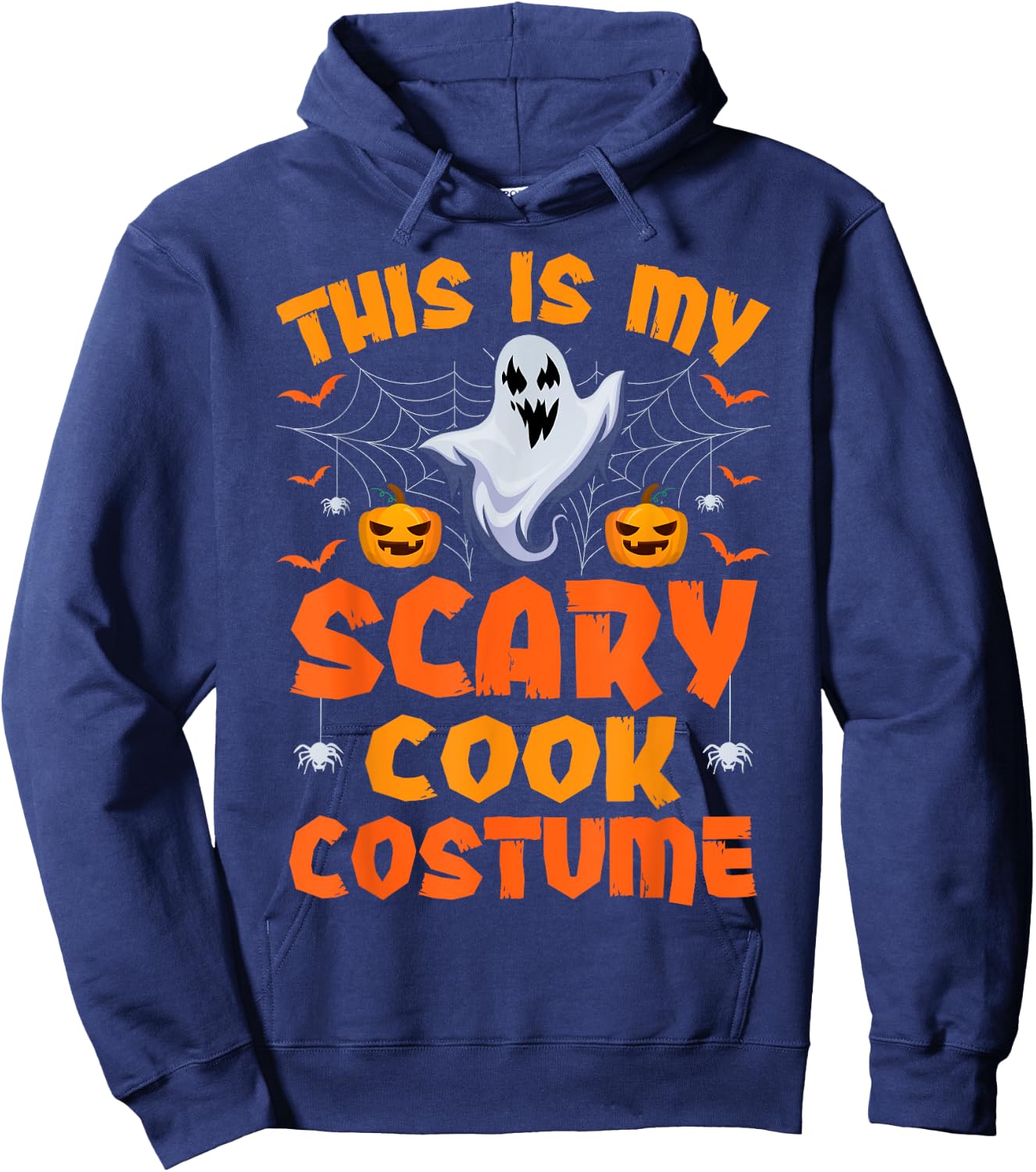 This Is My Scary Cook Costume Halloween Hoodie - Hoodie | Navy