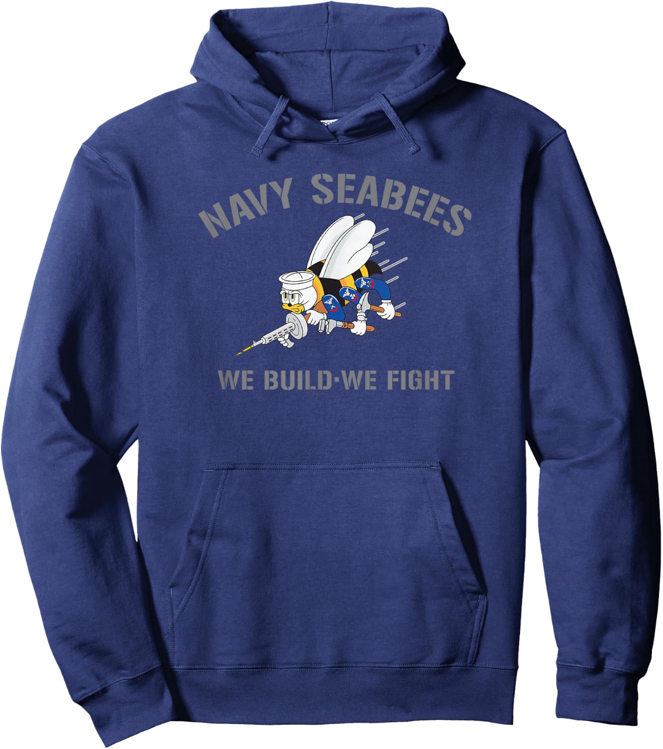 Navy Seabees WE Build - WE Fight Hoodie - Hoodie | Navy