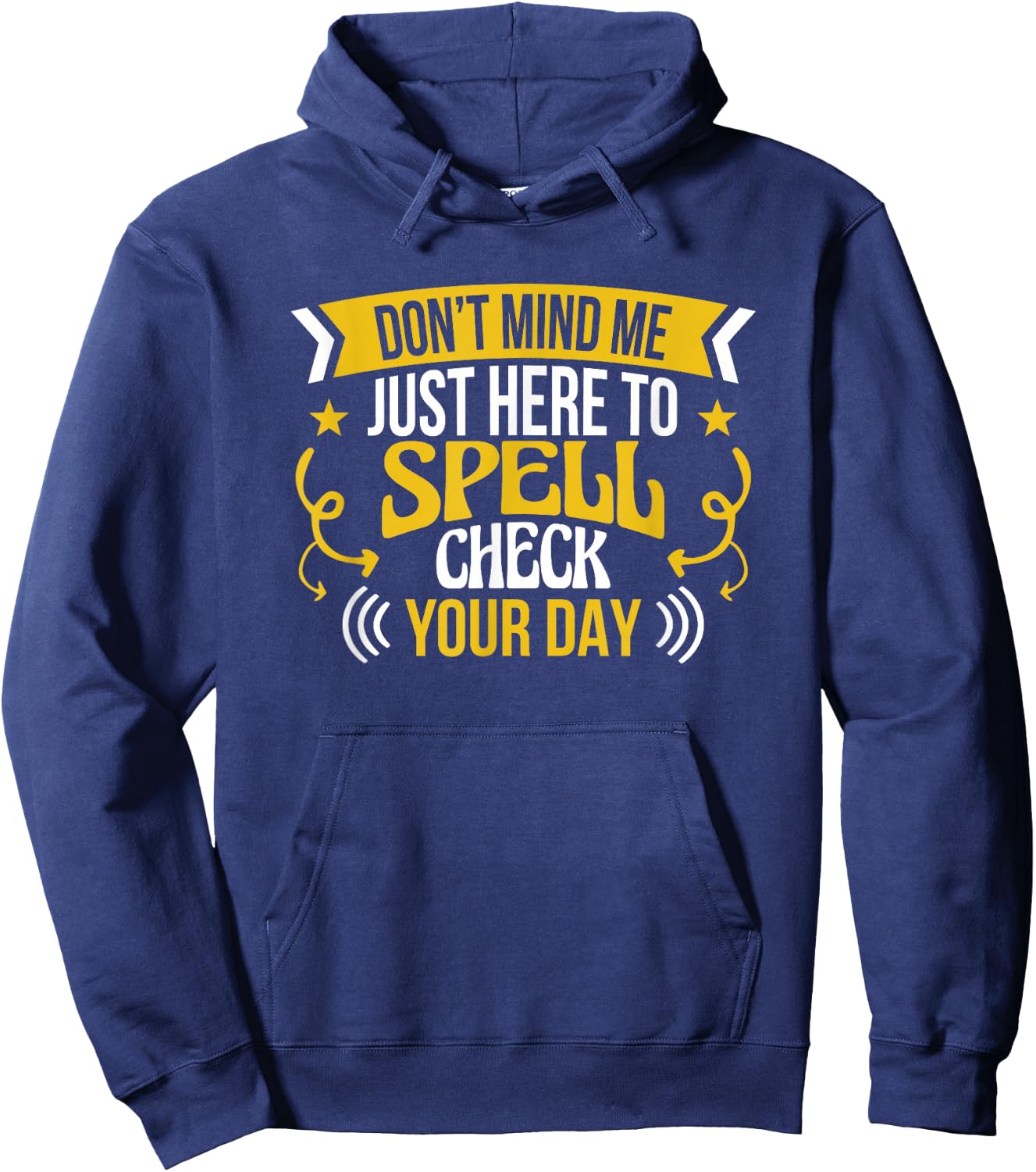 Spelling Bee School Competition Speller Funny Spelling Bee Hoodie - Hoodie | Navy
