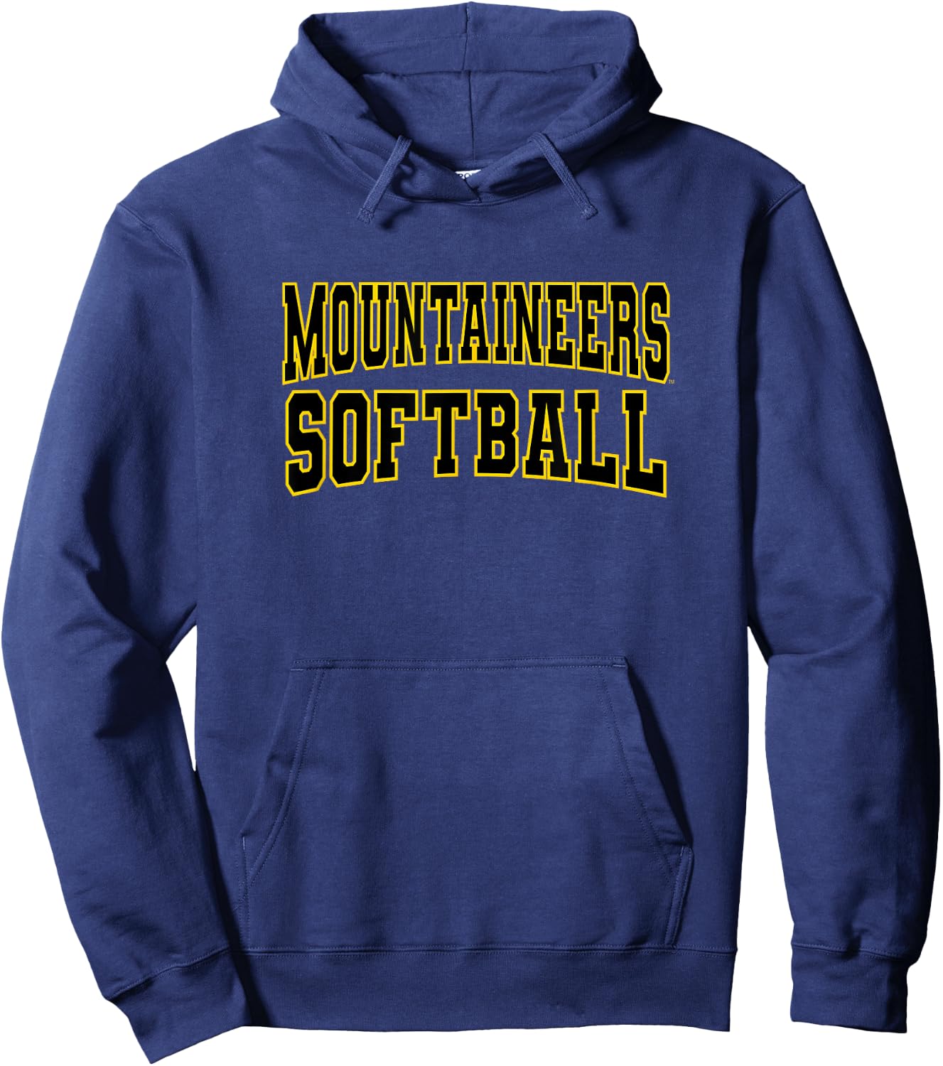 Mountaineers Softball Appalachian State Apparel Sports Fan Hoodie - Hoodie | Navy