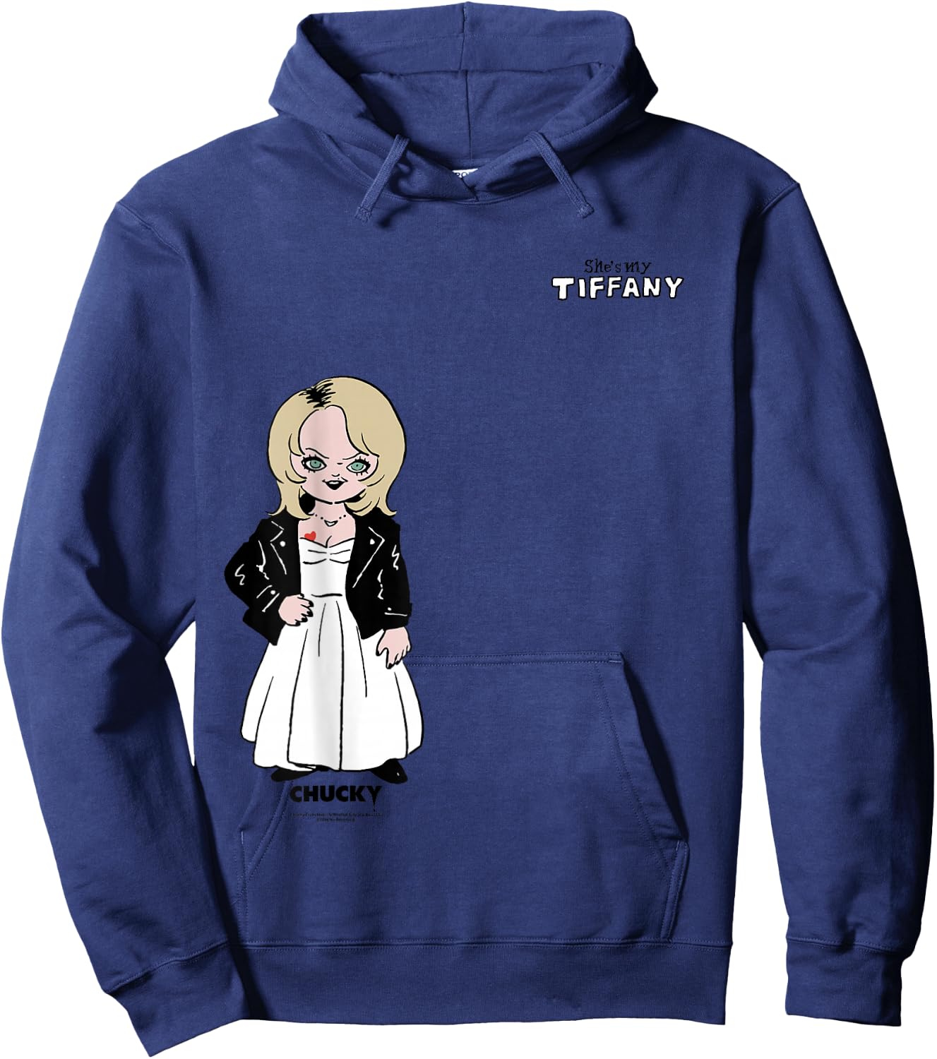 Chucky She's My Tiffany Couple Hoodie - Hoodie | Navy