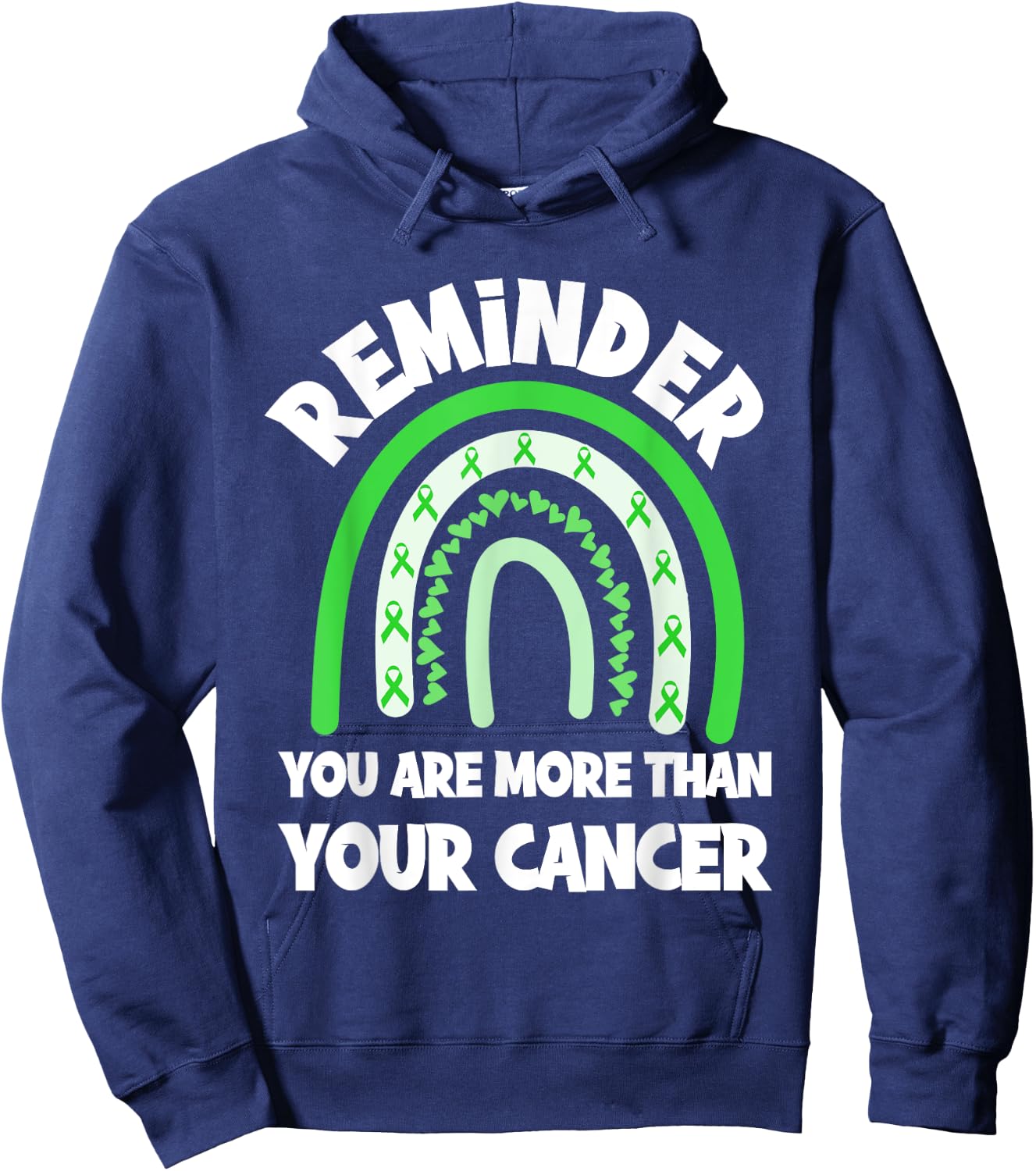 Non Hodgkins Lymphoma Support Chemo Oncology Cancer Nurse Hoodie - Hoodie | Navy
